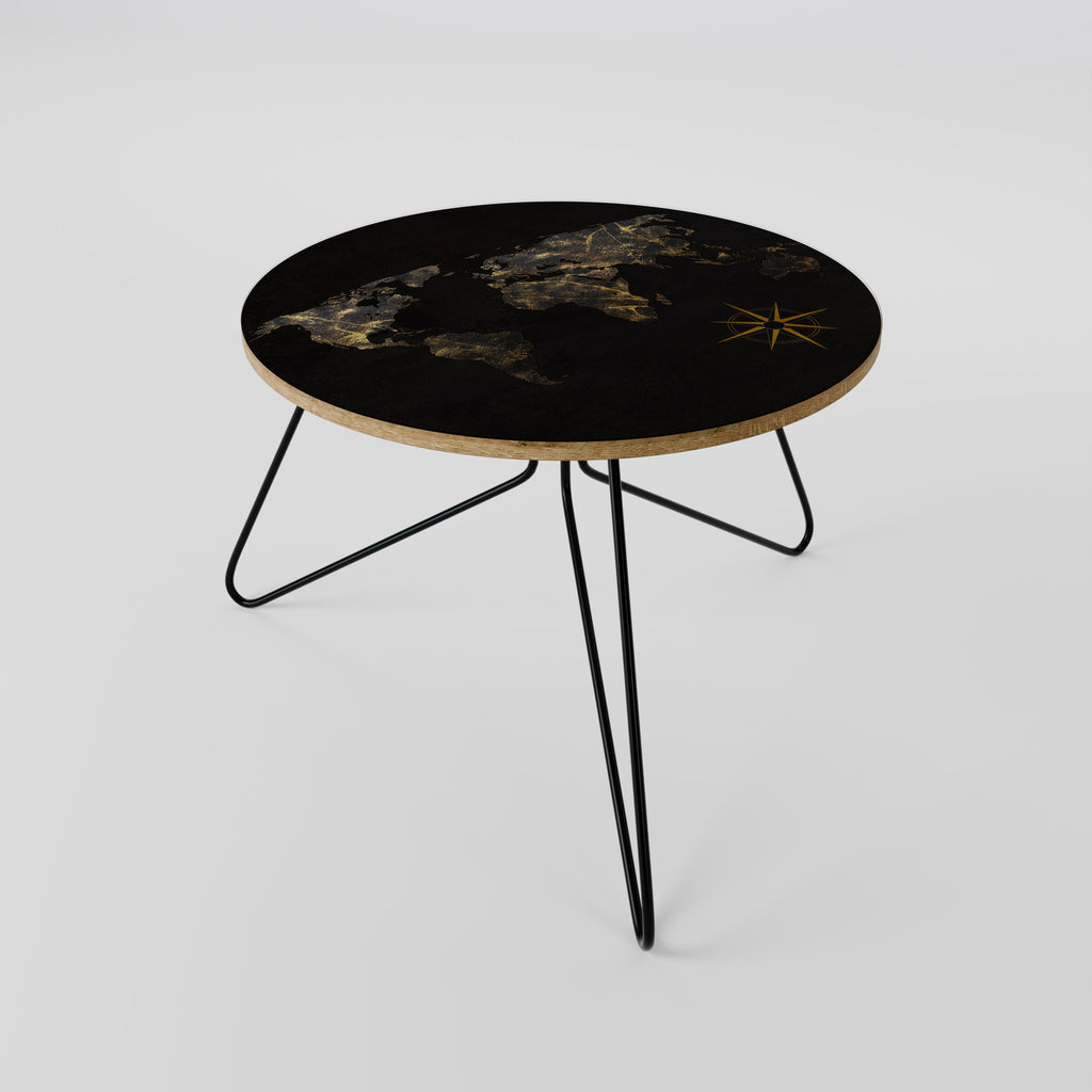 Table basse GOLDEN GEOGRAPHY 60