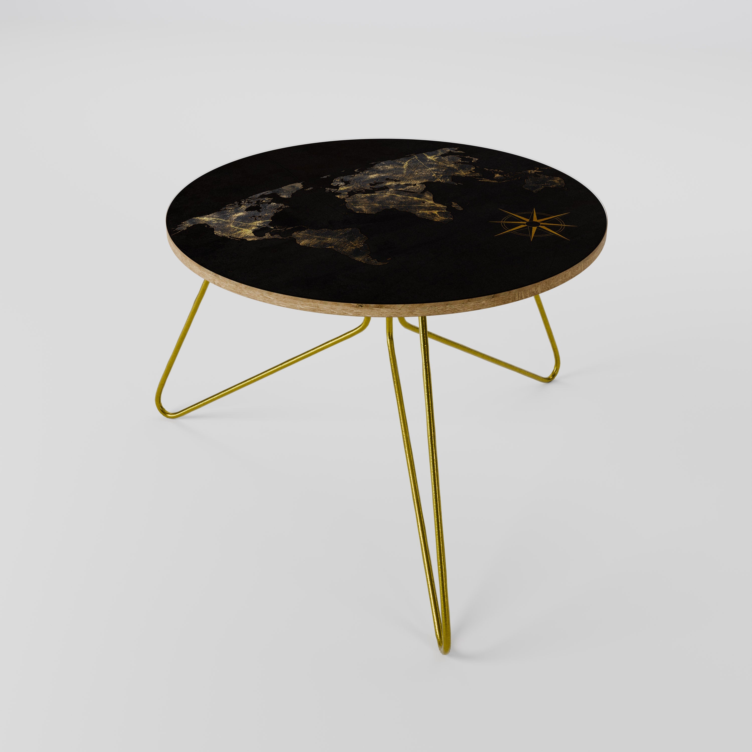 Table basse GOLDEN GEOGRAPHY 60
