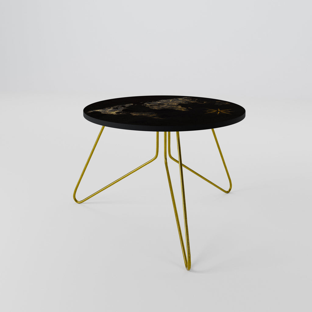 Table basse GOLDEN GEOGRAPHY 60