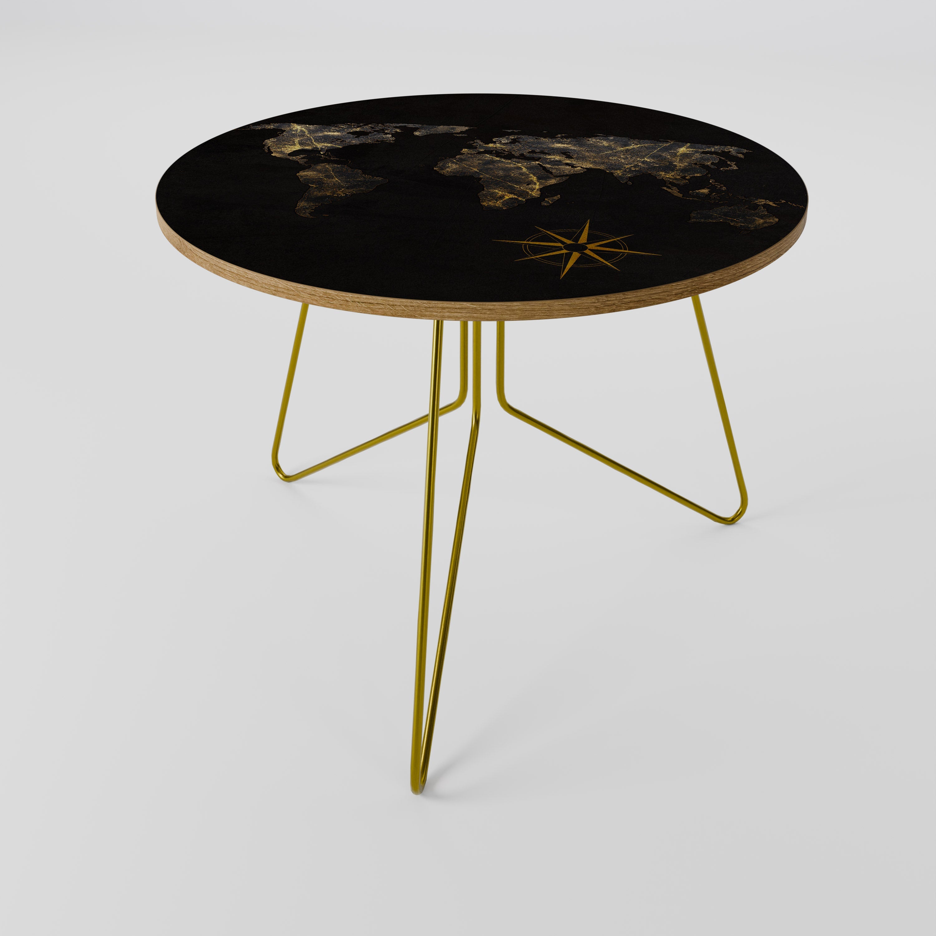 Table basse GOLDEN GEOGRAPHY 69
