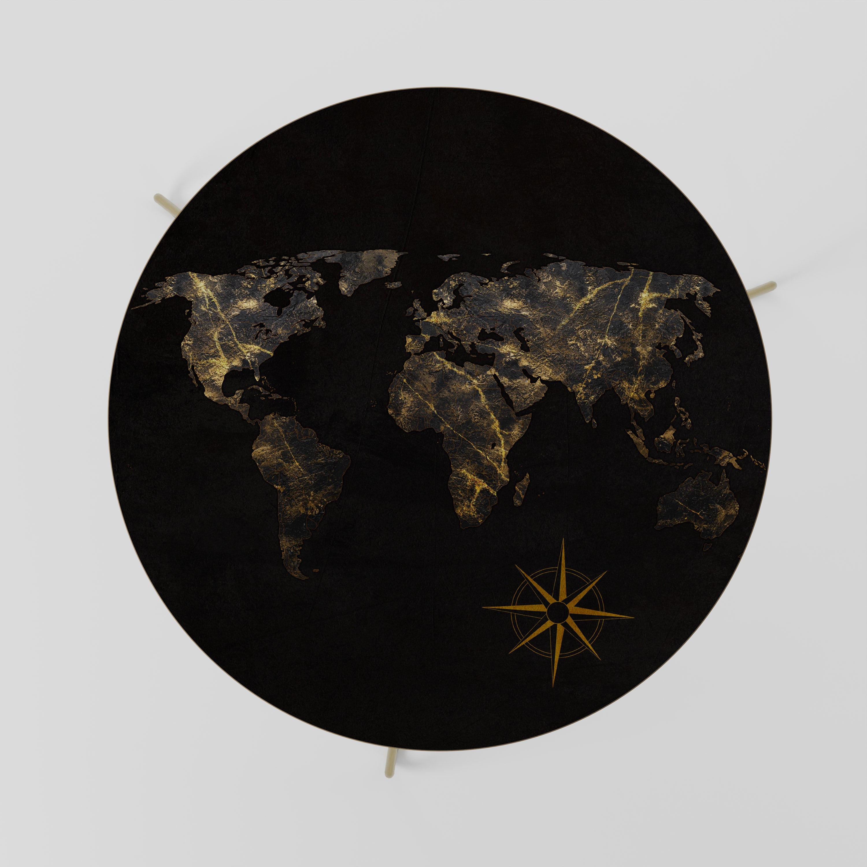 Table basse GOLDEN GEOGRAPHY 69