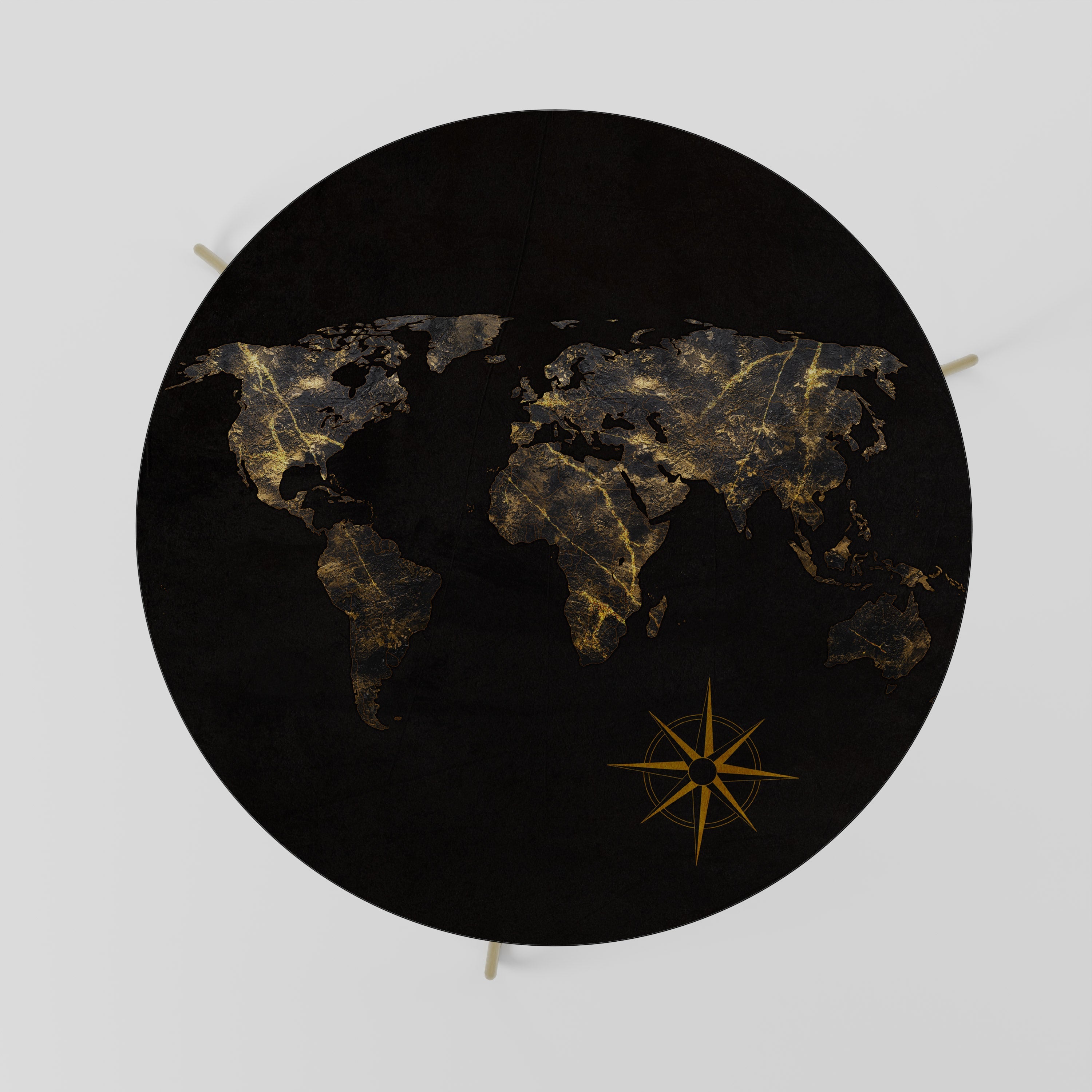 Table basse GOLDEN GEOGRAPHY 69