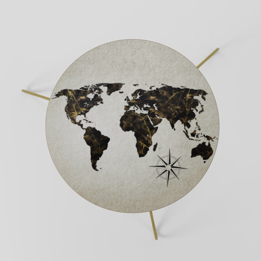 Table basse GOLDEN LINES GLOBE 60