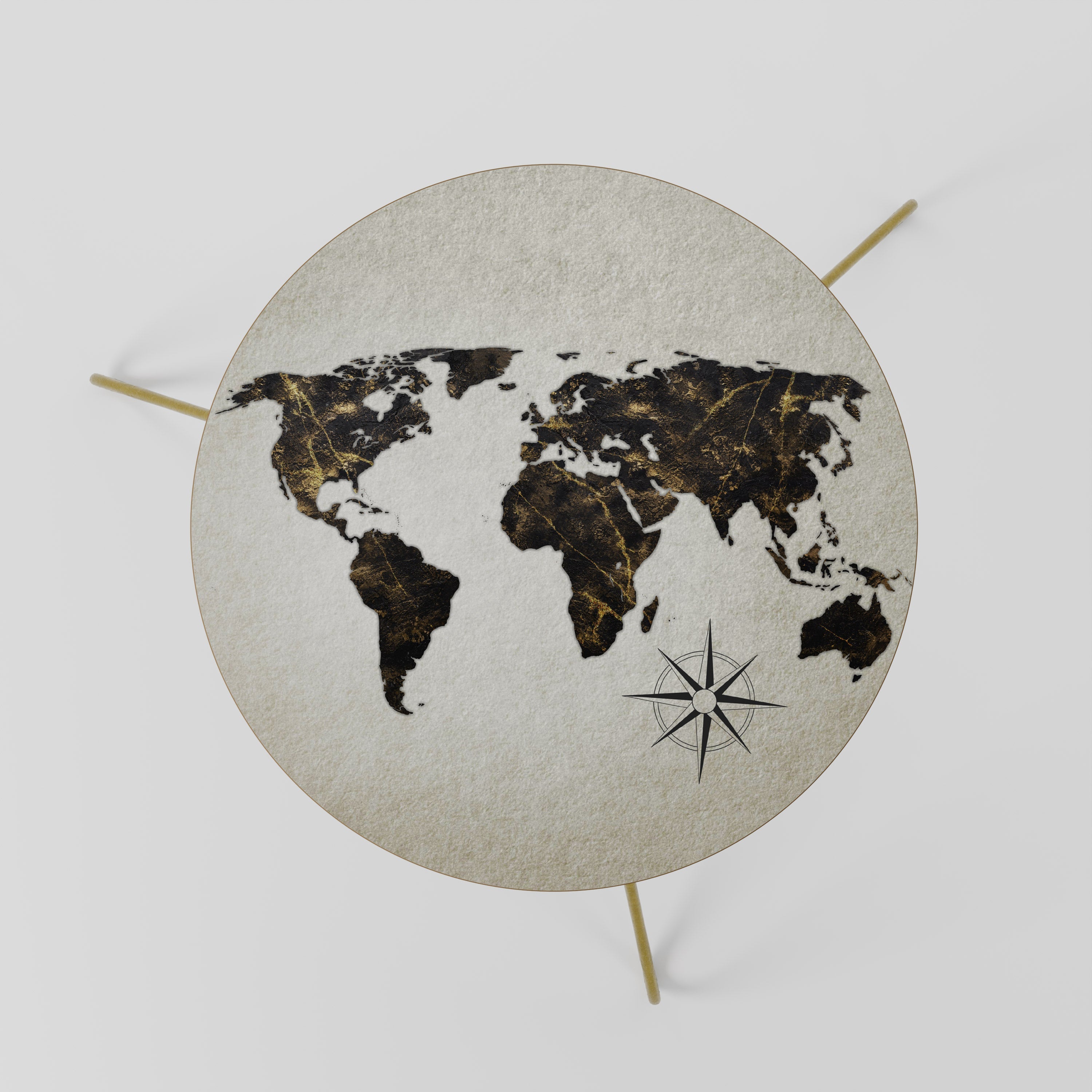 Table basse GOLDEN LINES GLOBE 60