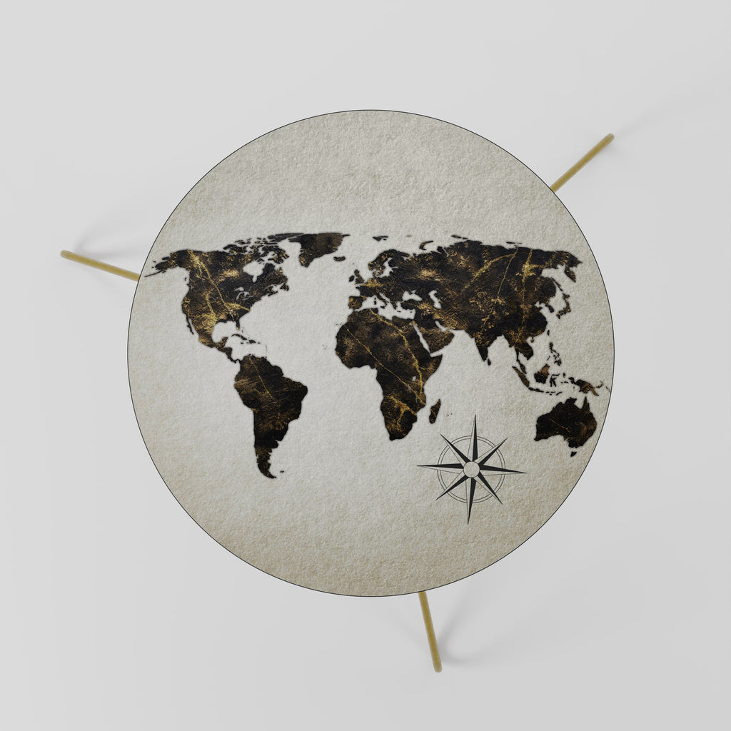 Table basse GOLDEN LINES GLOBE 60