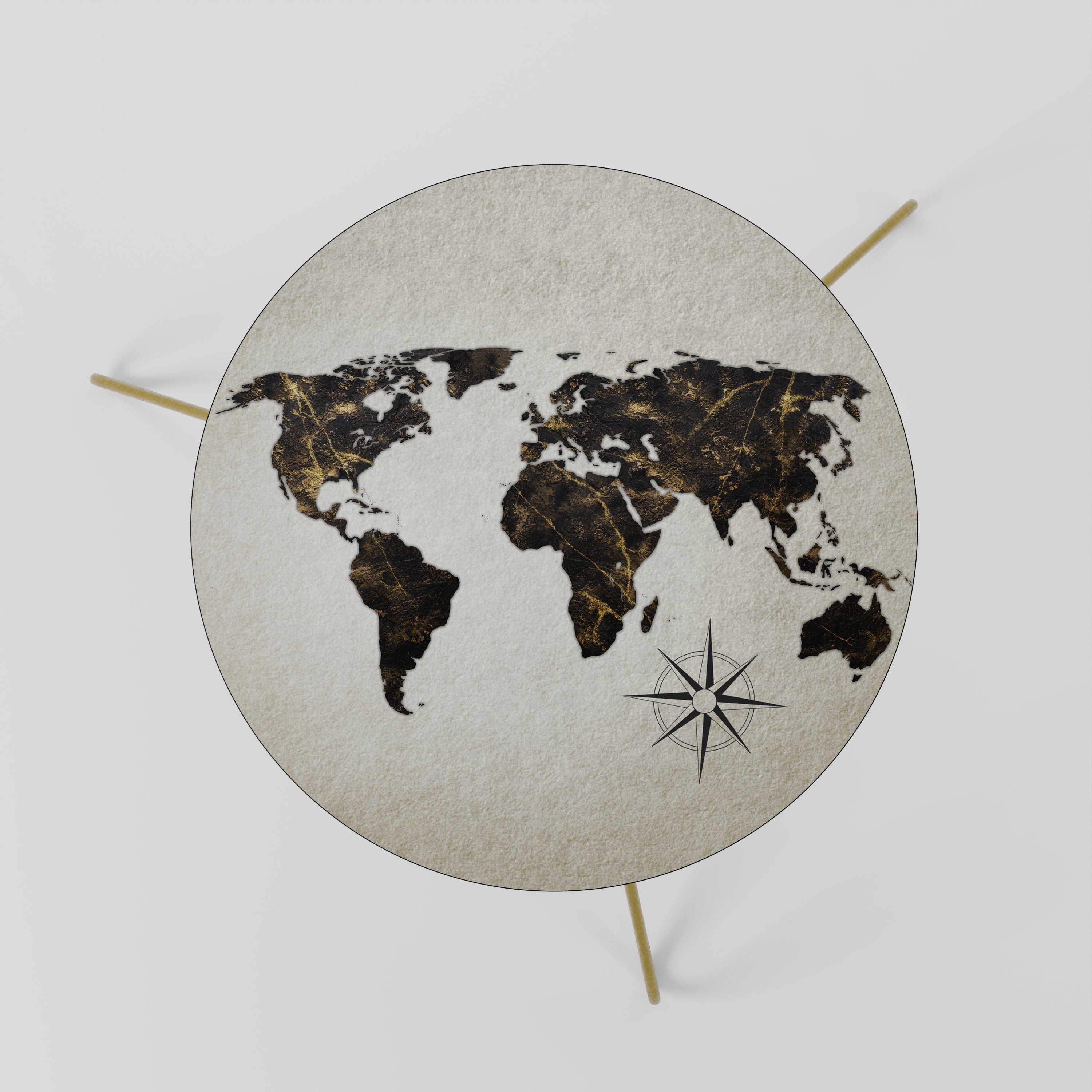 Table basse GOLDEN LINES GLOBE 60