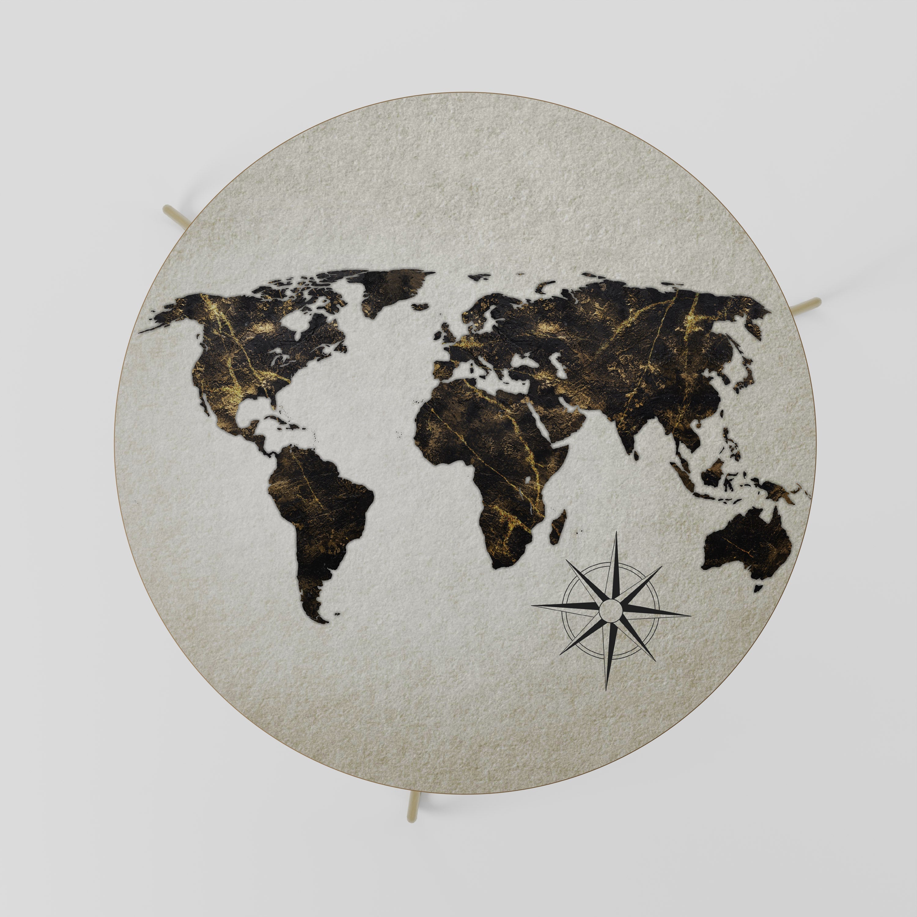 Table basse GOLDEN LINES GLOBE 69