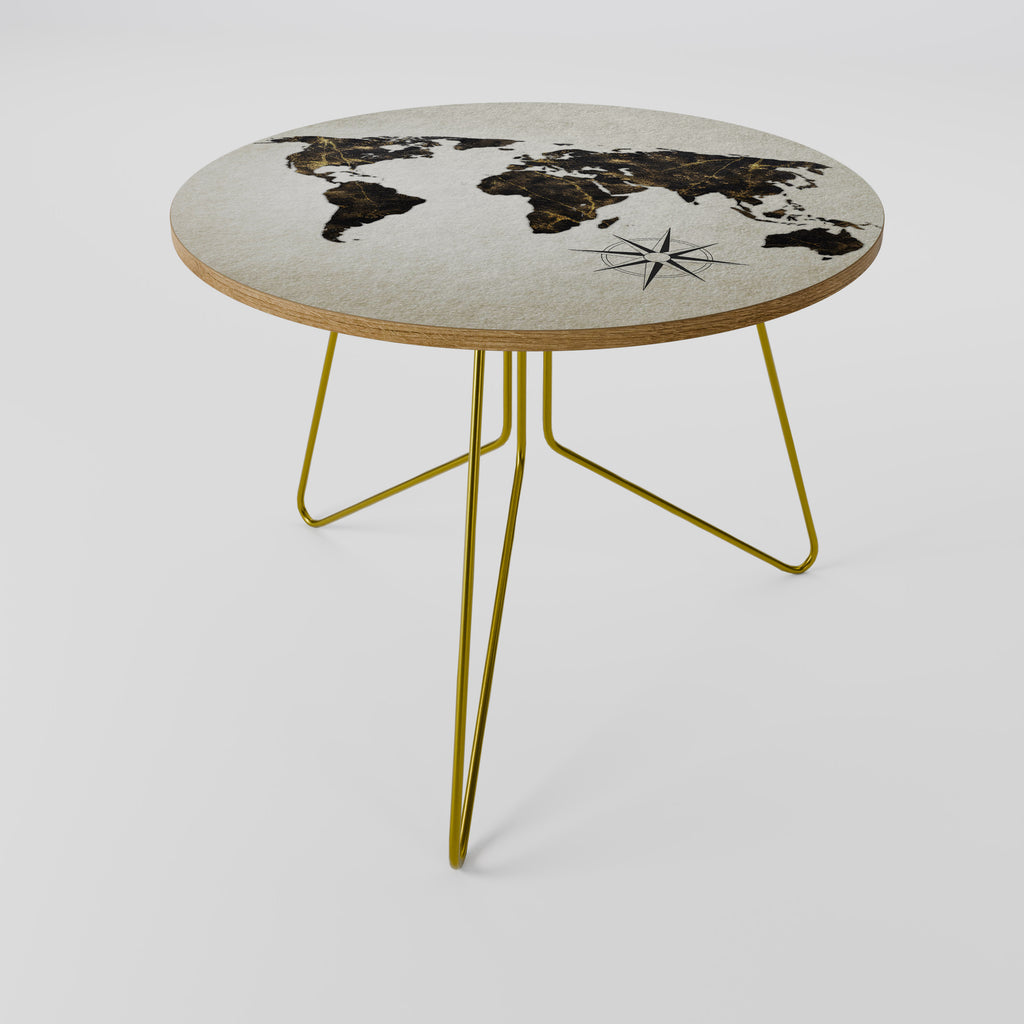 GOLDEN LINES GLOBE Coffee Table