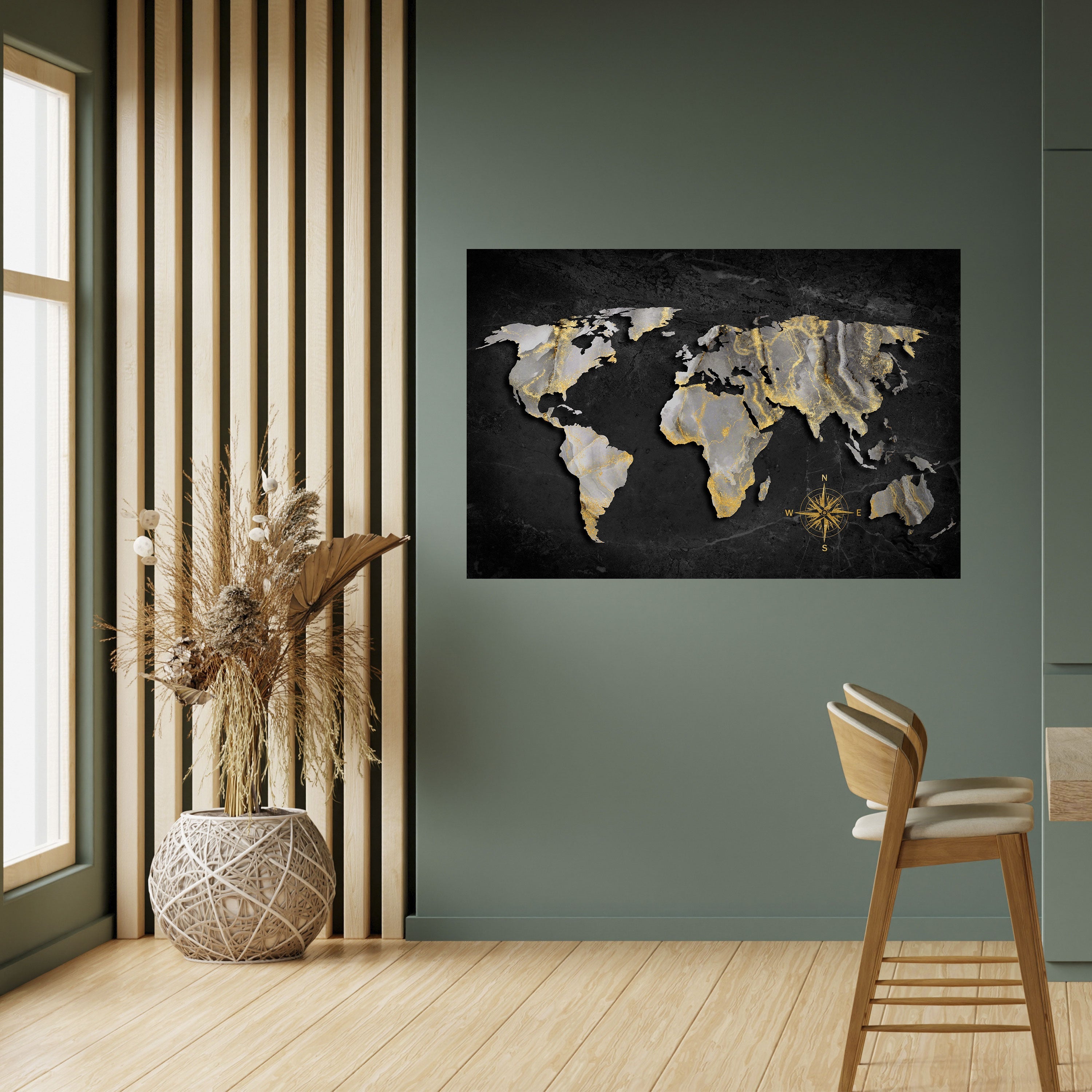 Affiche horizontale autocollante ELEGANT WORLDWIDE