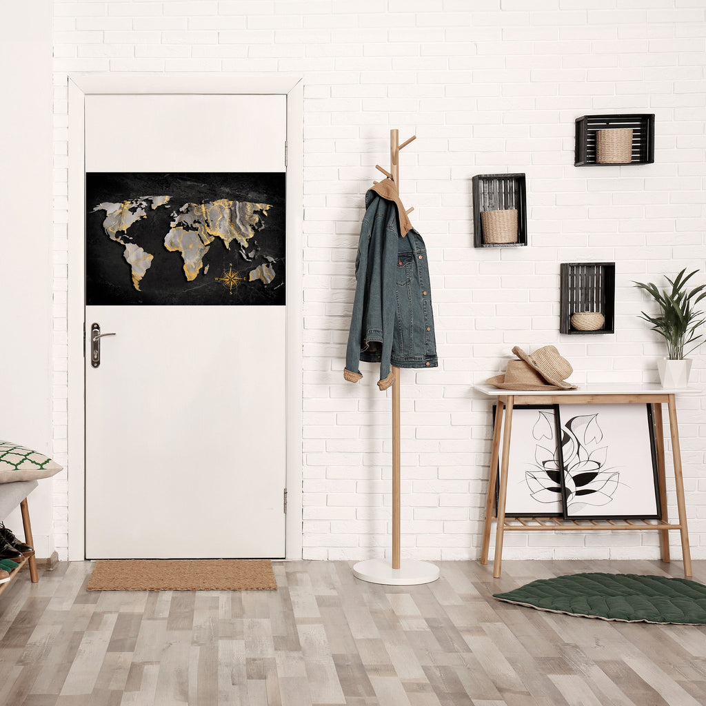 ELEGANT WORLDWIDE Peel and Stick Horizontal Poster