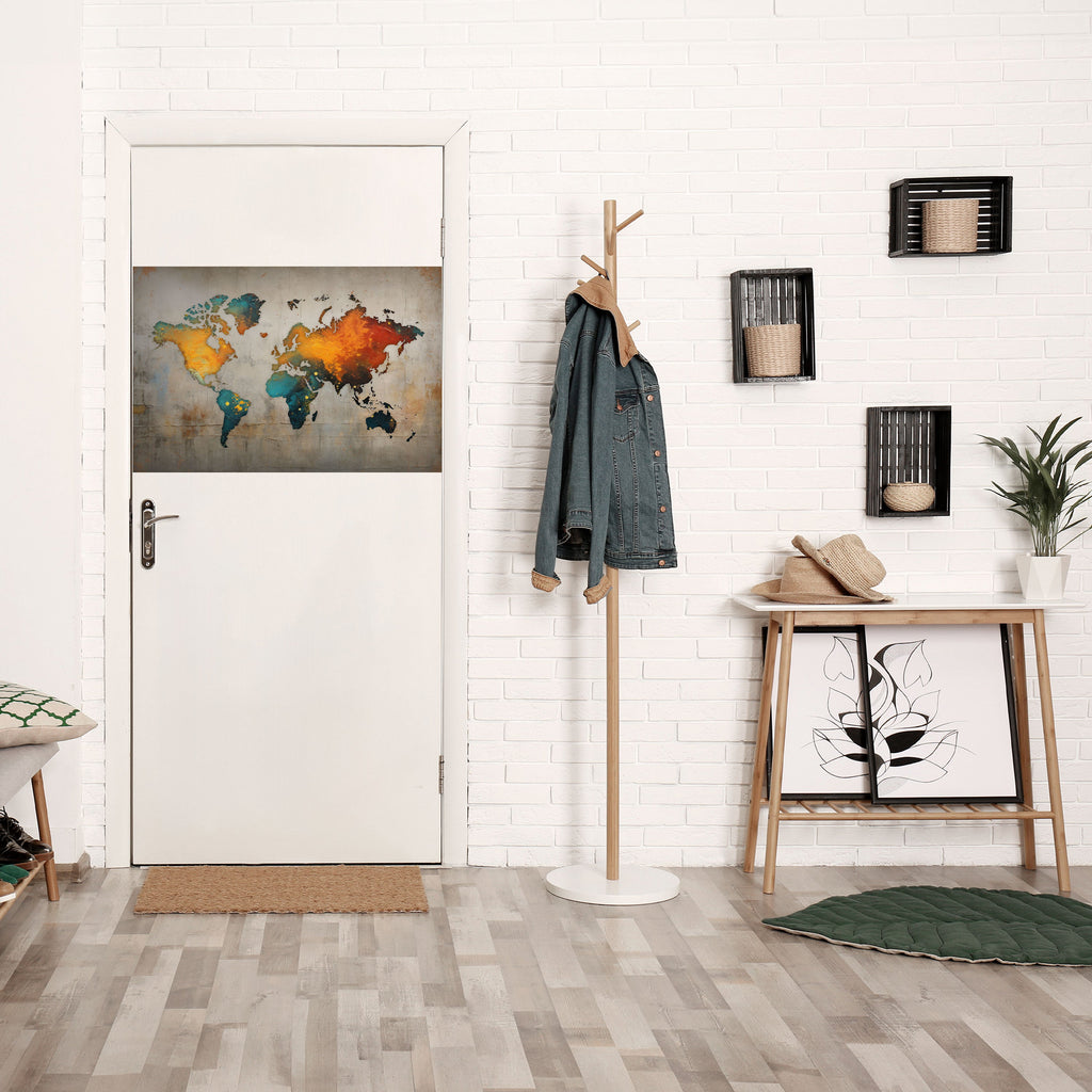 Affiche horizontale autocollante GLOBAL HUES EXPLORED