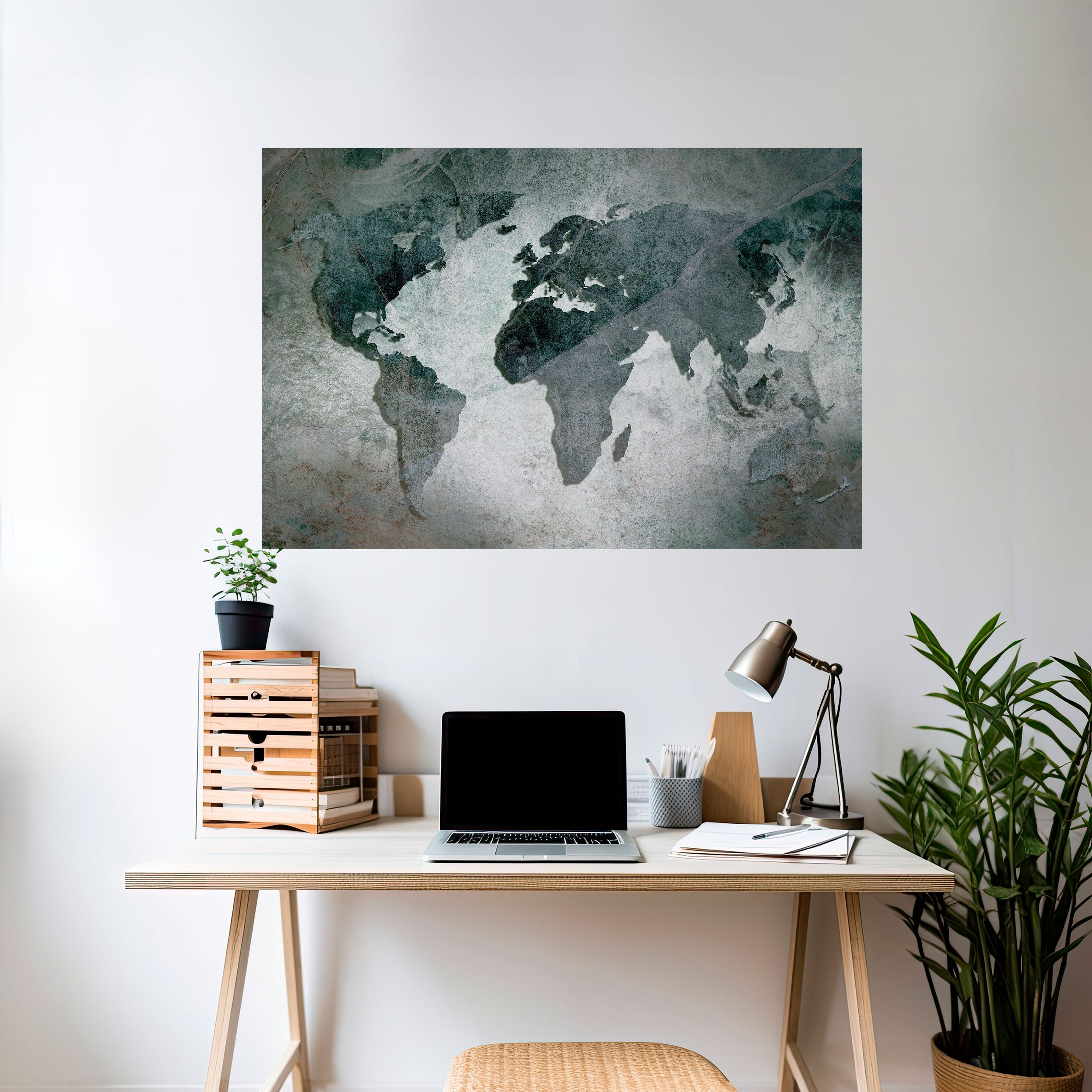 Affiche horizontale autocollante ÉCHOS DE LA TERRE