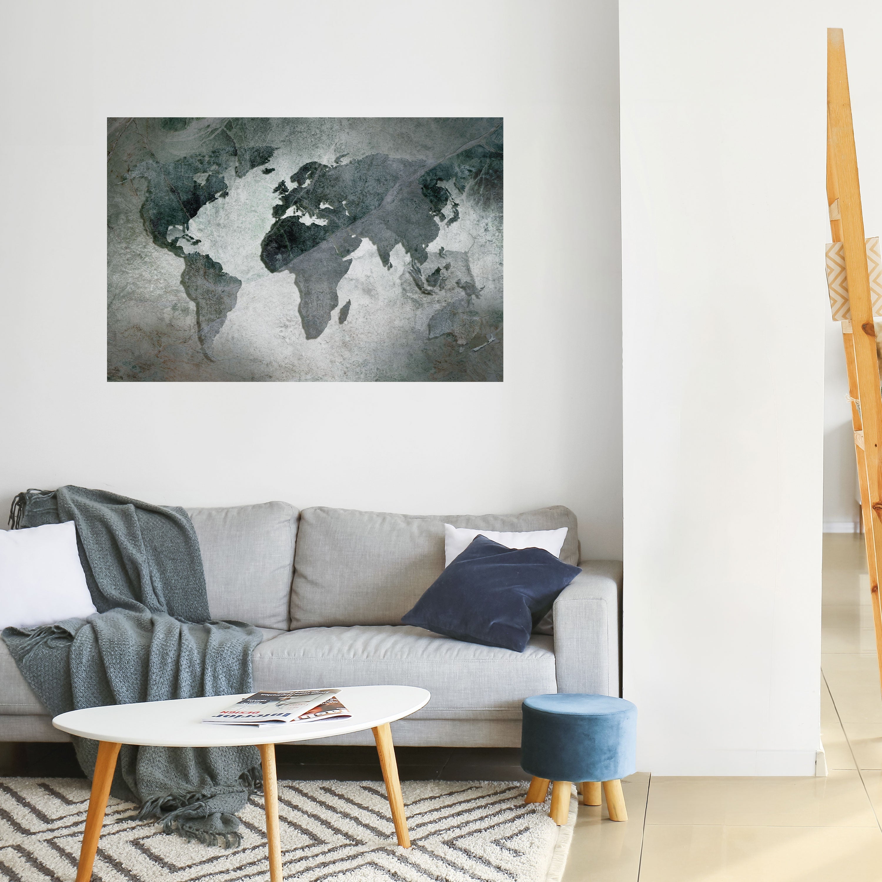 Affiche horizontale autocollante ÉCHOS DE LA TERRE