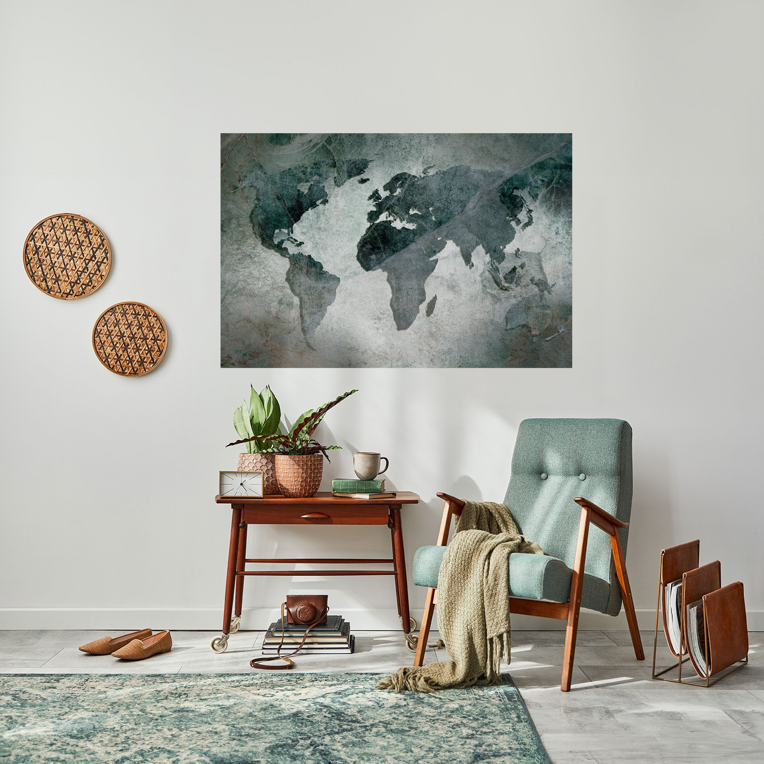 Affiche horizontale autocollante ÉCHOS DE LA TERRE
