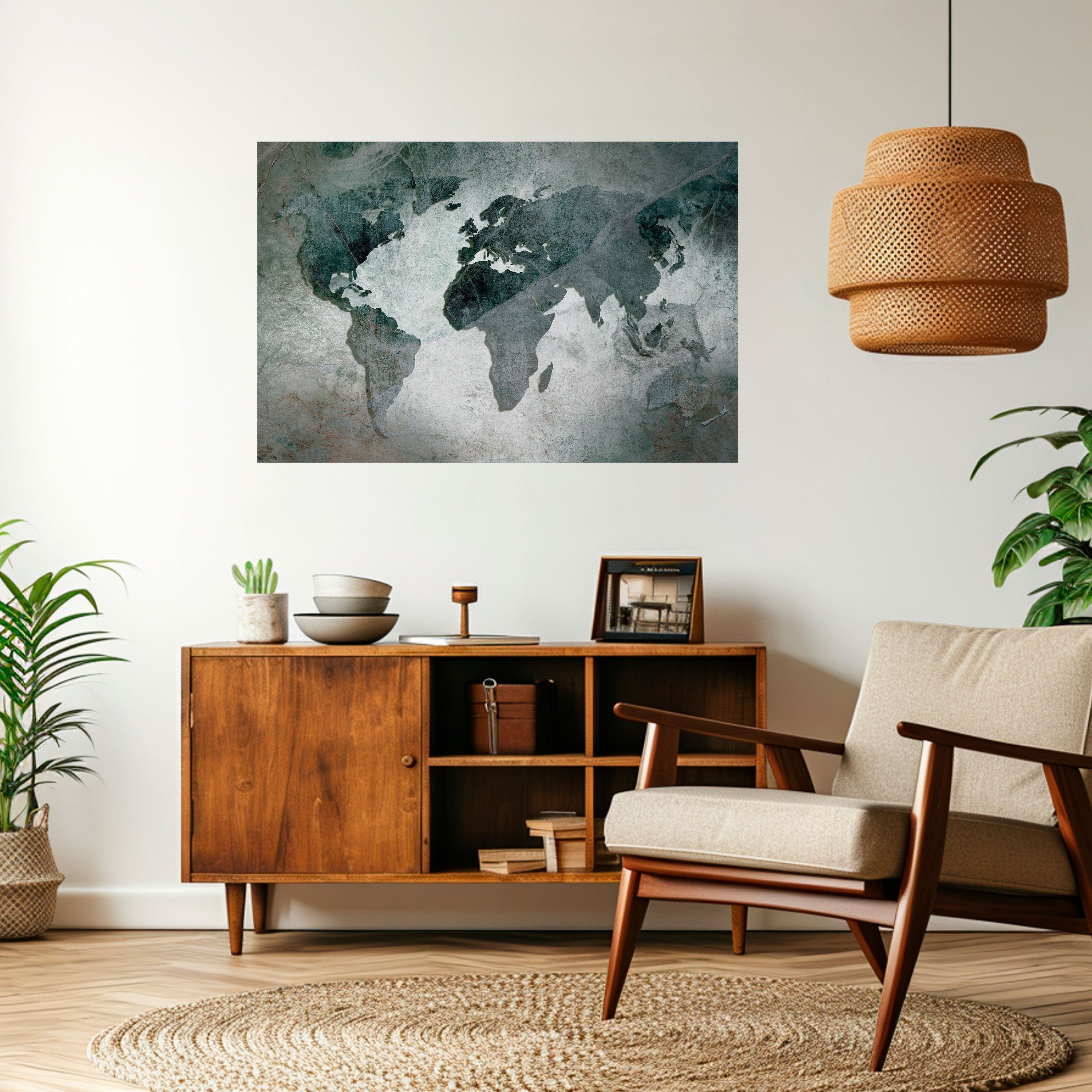 Affiche horizontale autocollante ÉCHOS DE LA TERRE