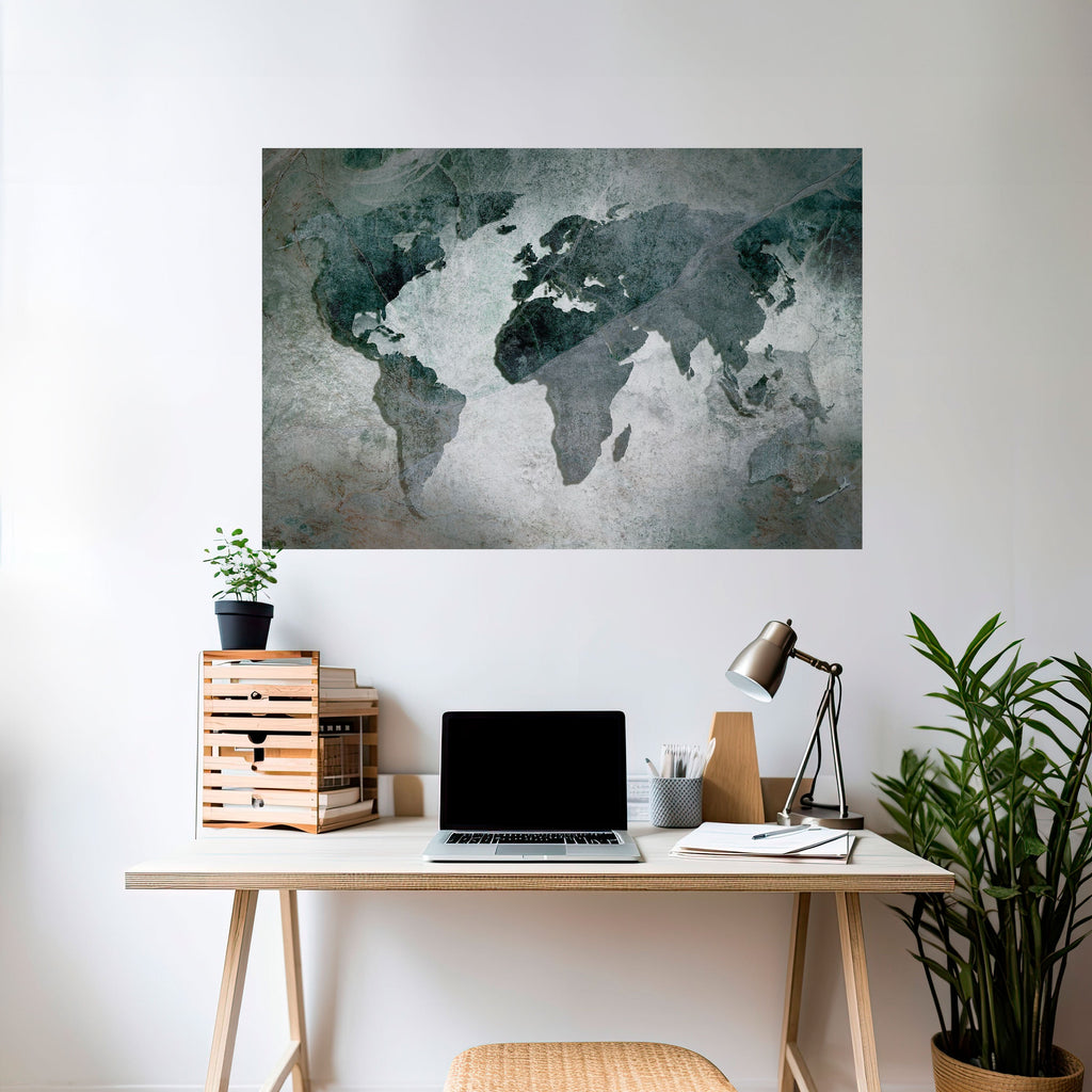 Affiche horizontale autocollante ÉCHOS DE LA TERRE