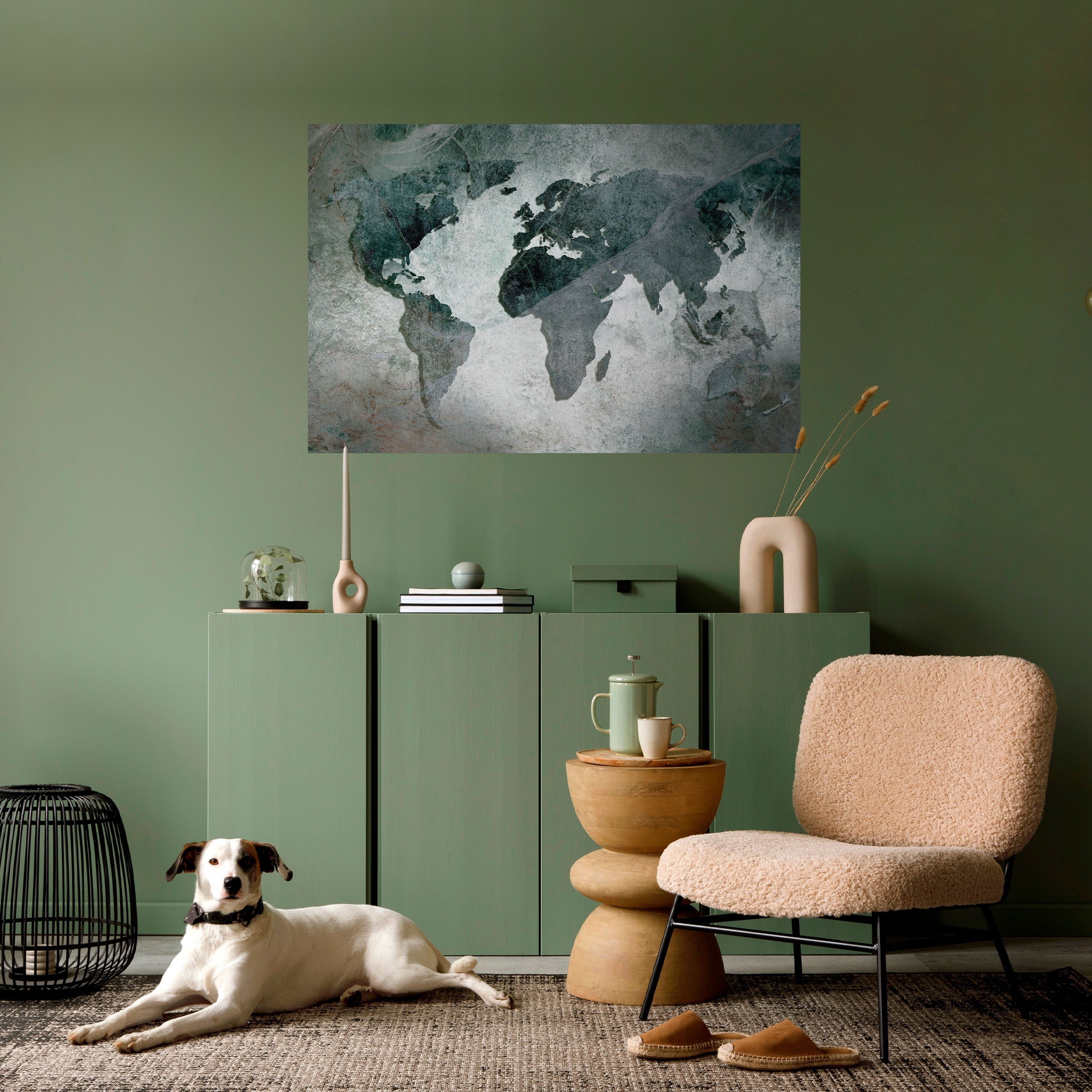 Affiche horizontale autocollante ÉCHOS DE LA TERRE