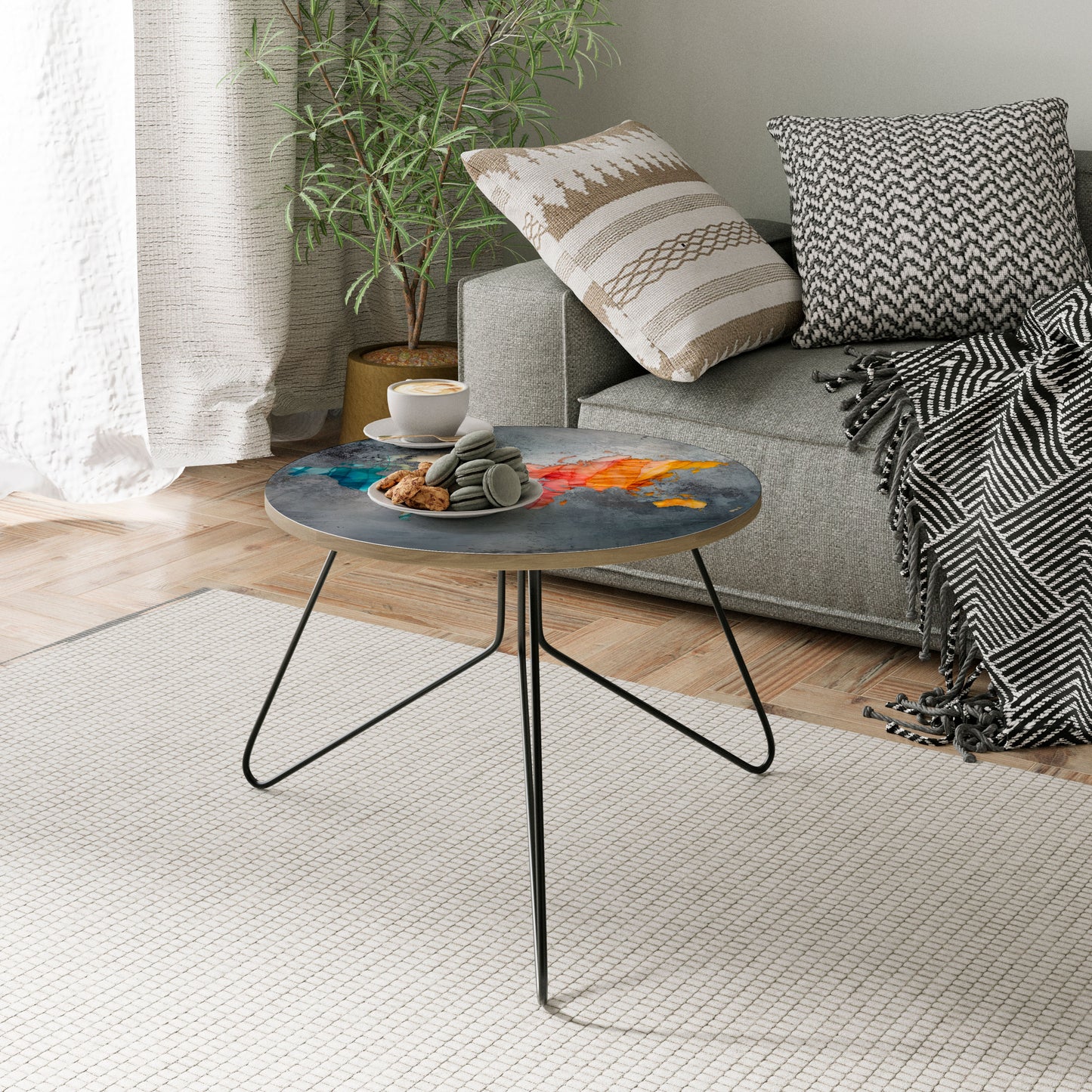 HARMONIOUS EARTH TONES Coffee Table