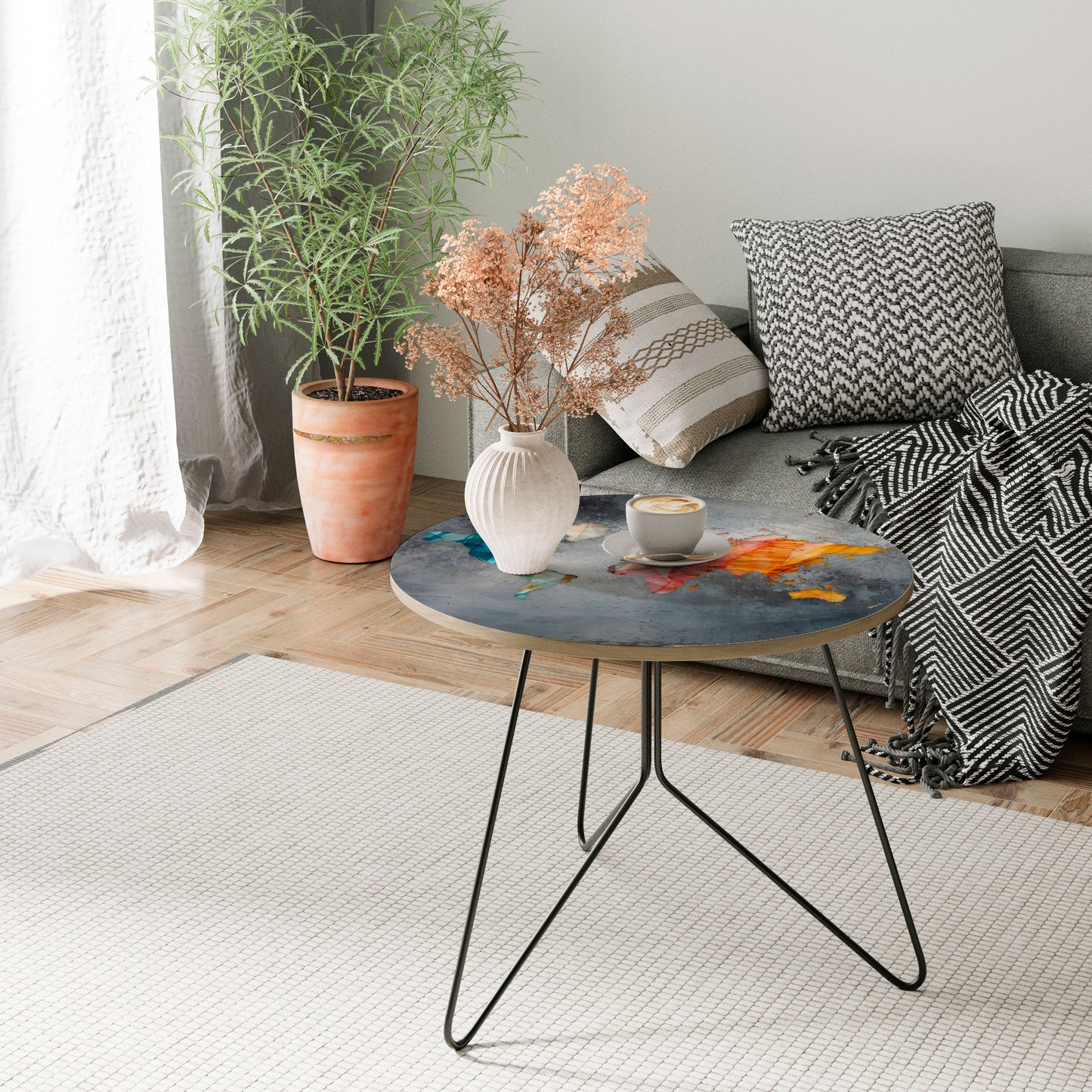 HARMONIOUS EARTH TONES Coffee Table