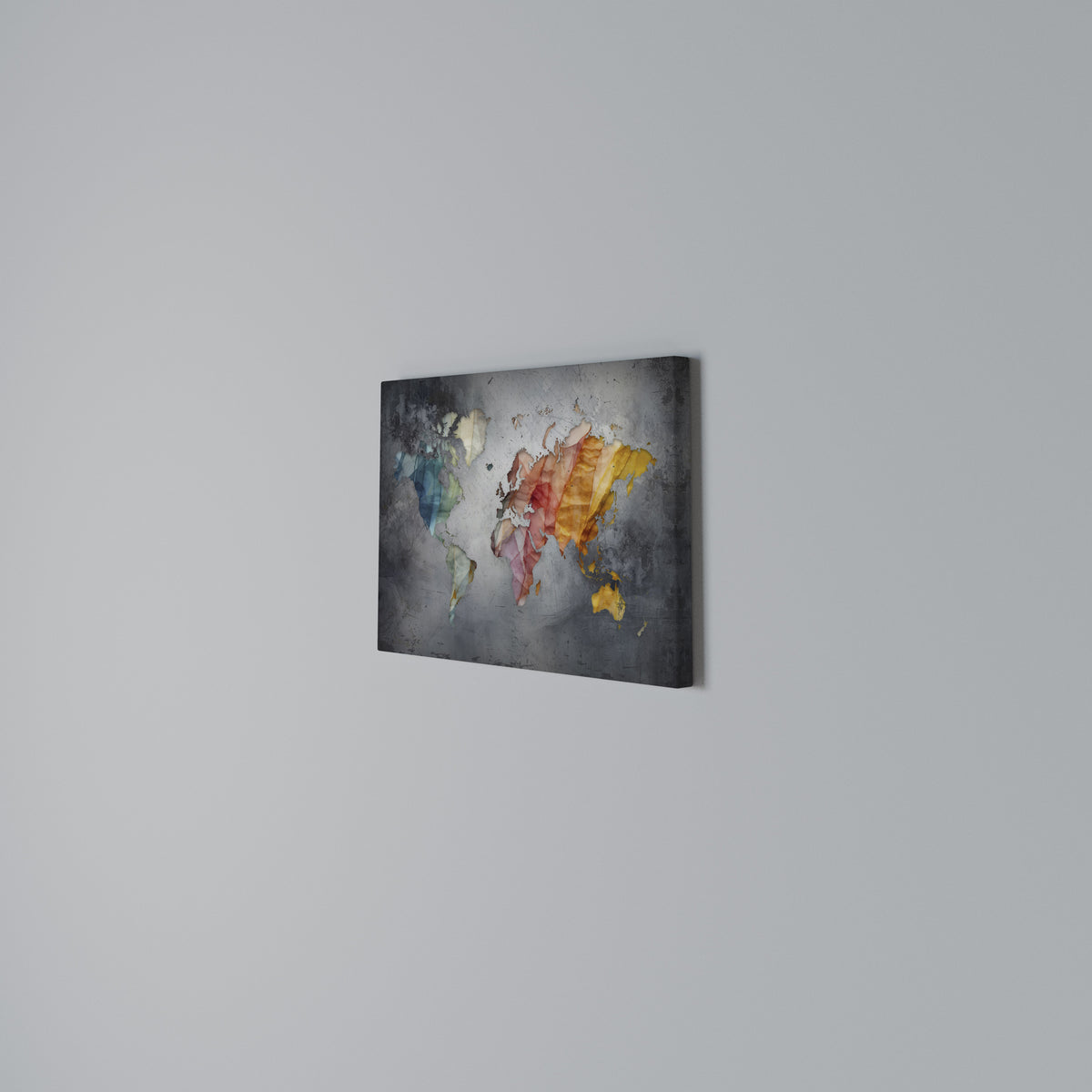 HARMONIOUS EARTH TONES Horizontal Canvas Print