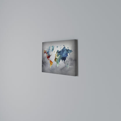 FACETED WORLDVIEW Horizontal Canvas Print