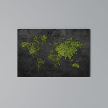 GREENER LANDS EMBRACED Horizontal Canvas Print