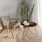 METALLIC MAP OF MEMORIES Coffee Table