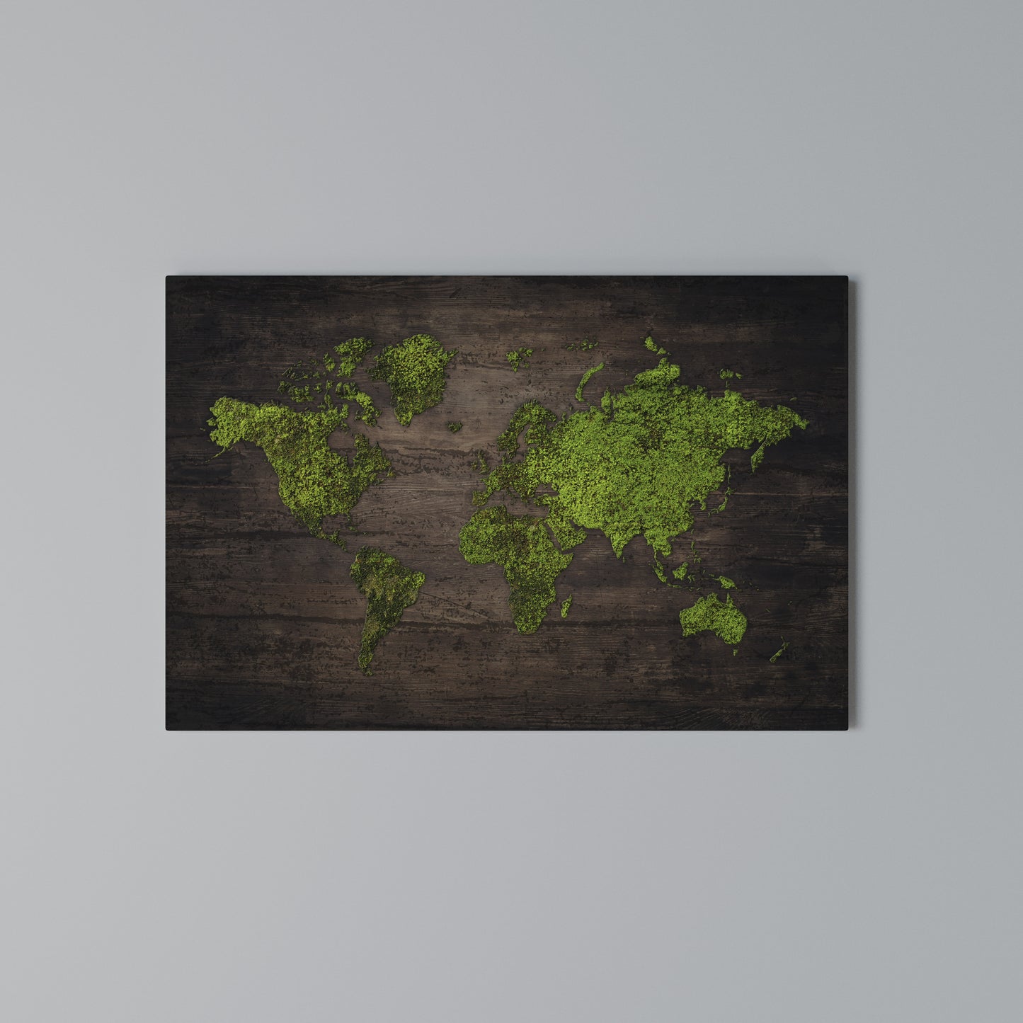 GREEN EARTH VISION Horizontal Canvas Print