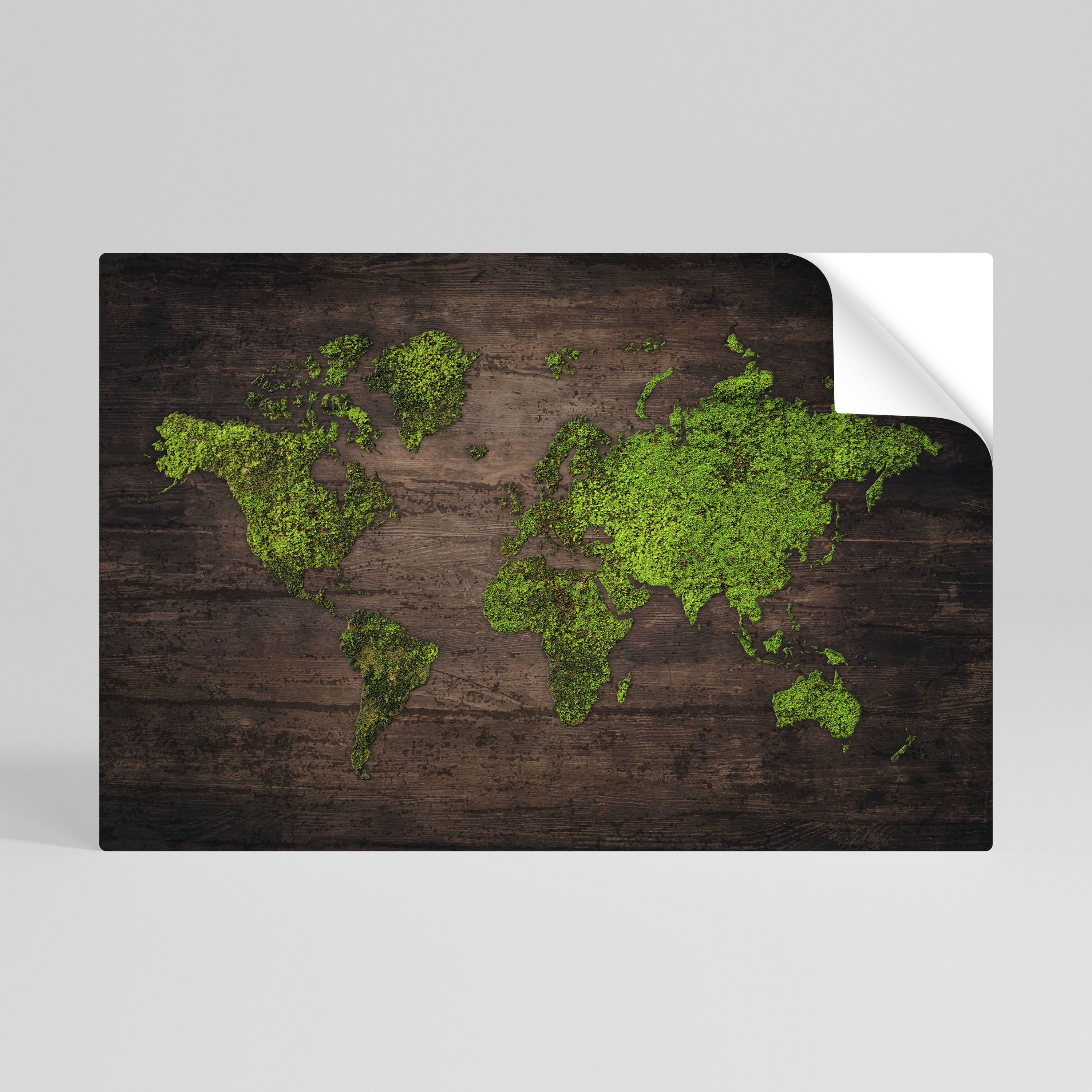 Affiche horizontale autocollante GREEN EARTH VISION