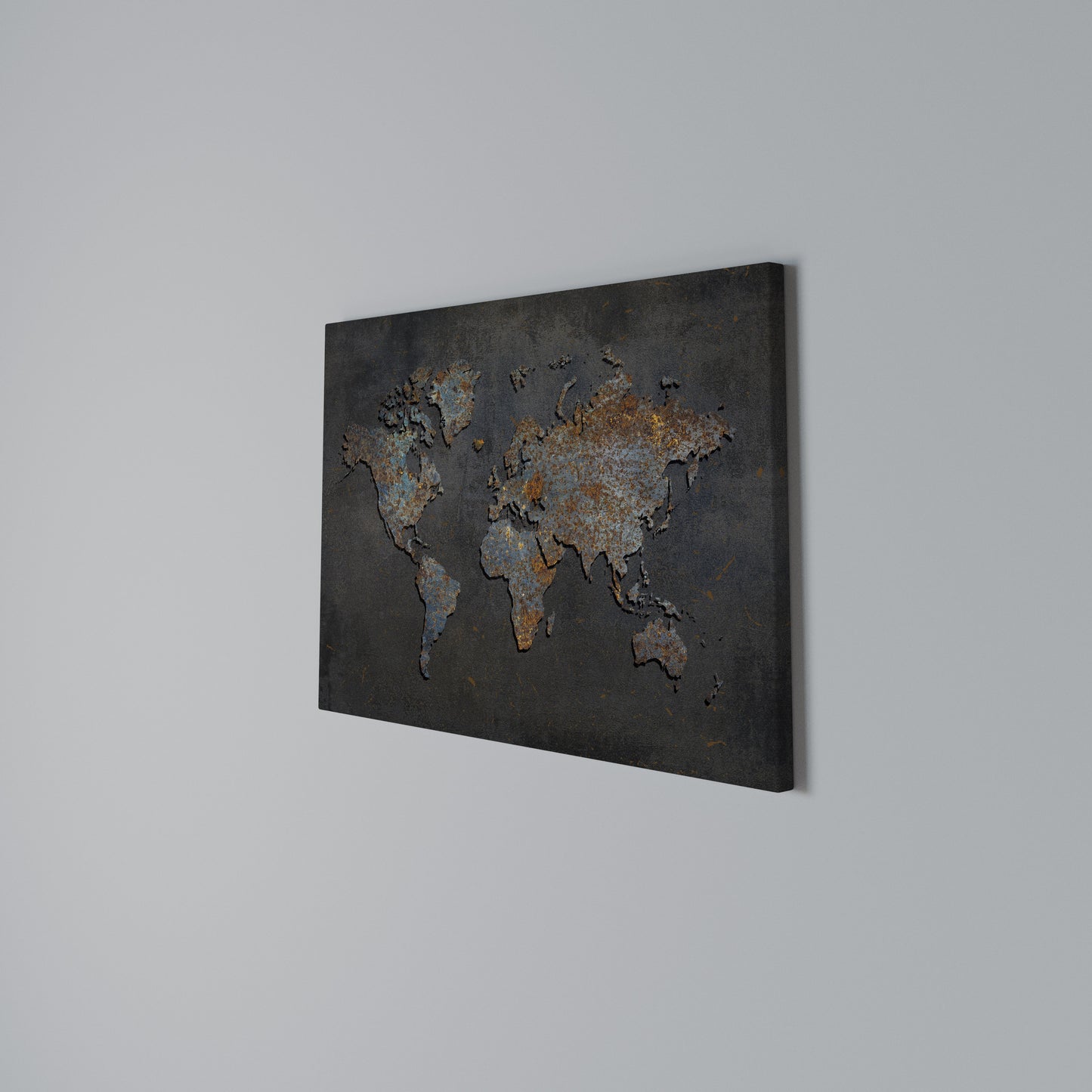 TIMEWORN TOPOGRAPHY Horizontal Canvas Print