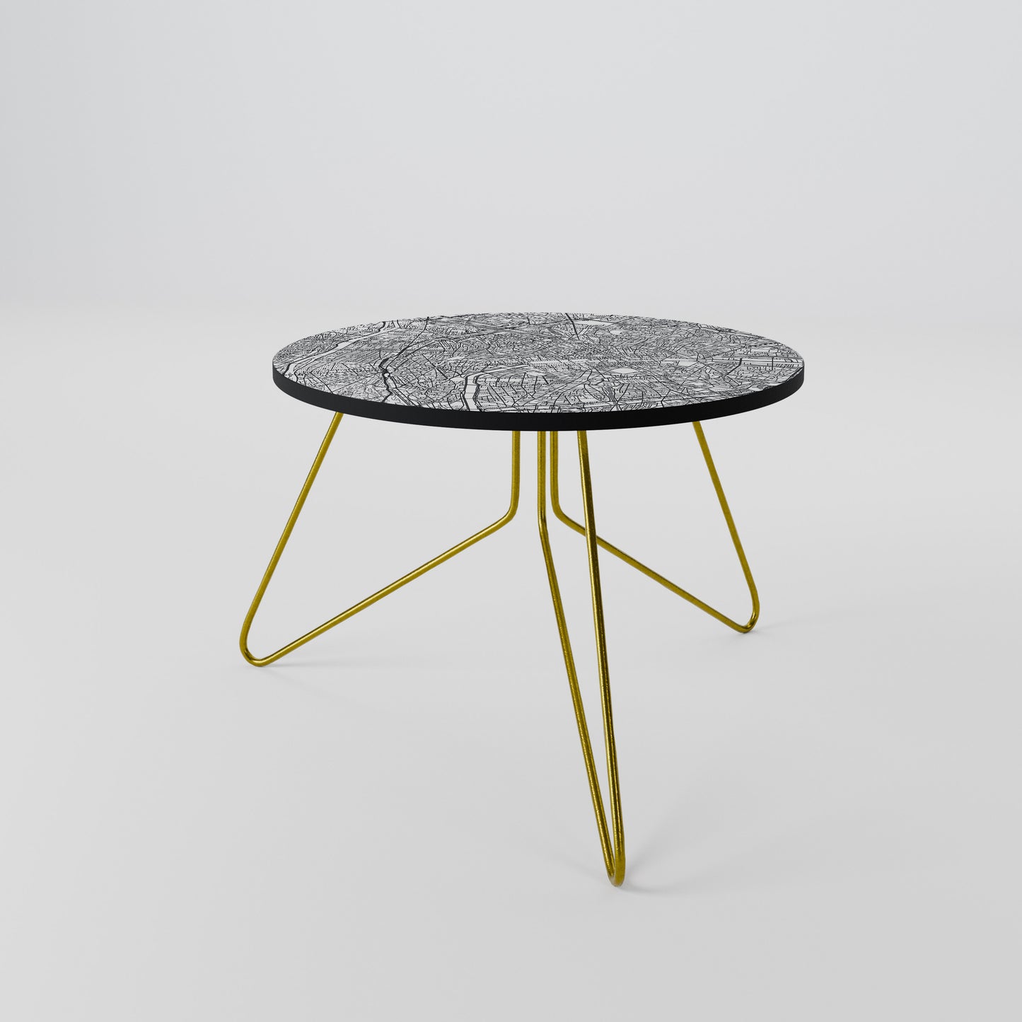 PARIS TOWN PLAN Coffee Table