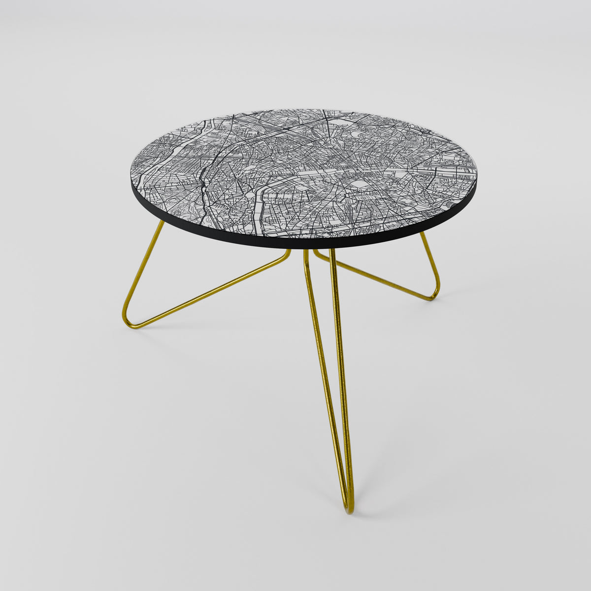 PARIS TOWN PLAN Coffee Table