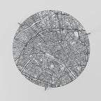 PARIS TOWN PLAN Coffee Table
