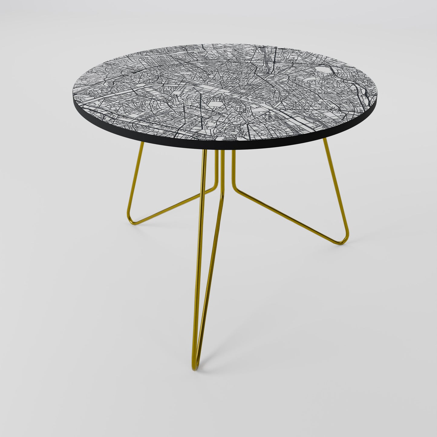 PARIS TOWN PLAN Coffee Table