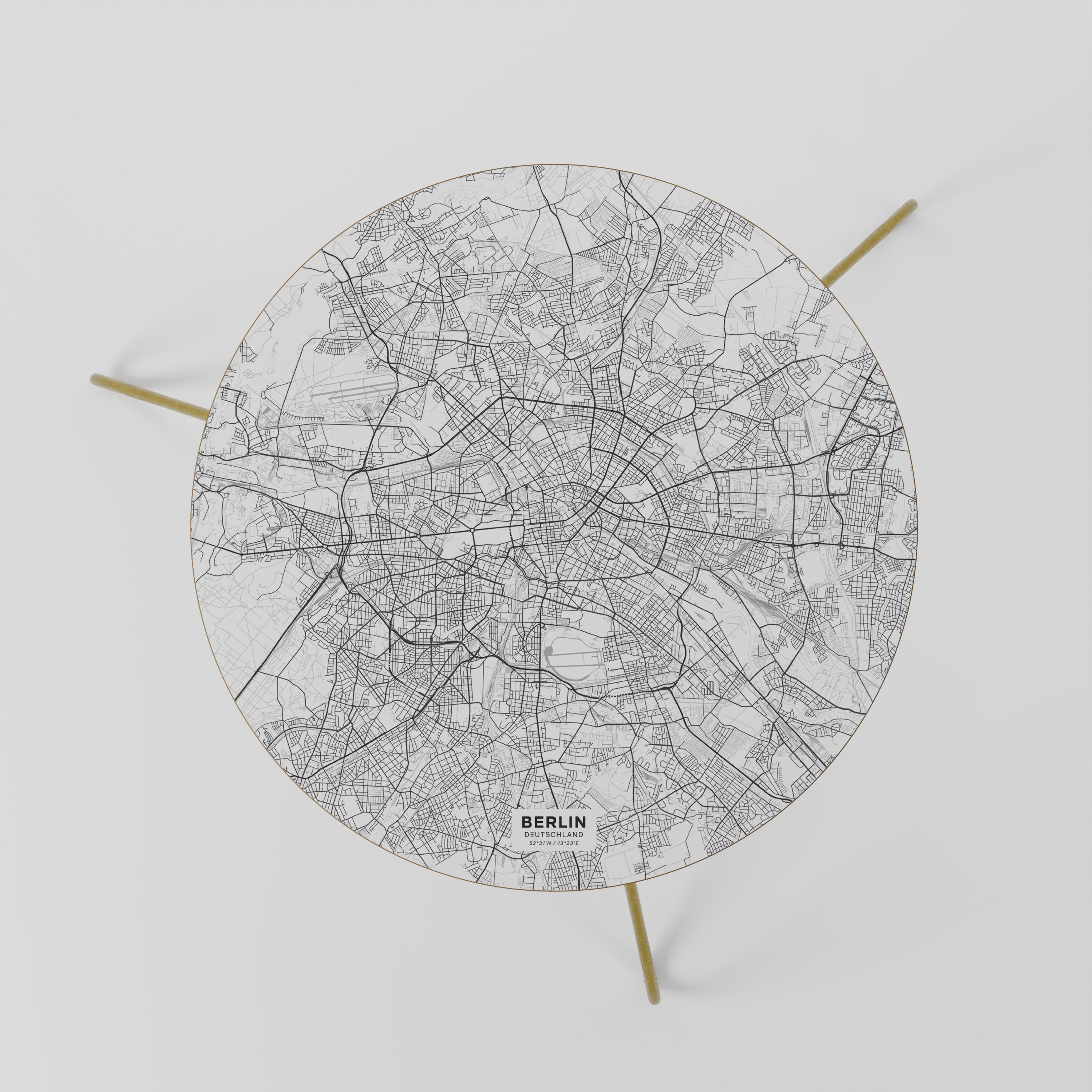 Table basse BERLIN PLAN 60