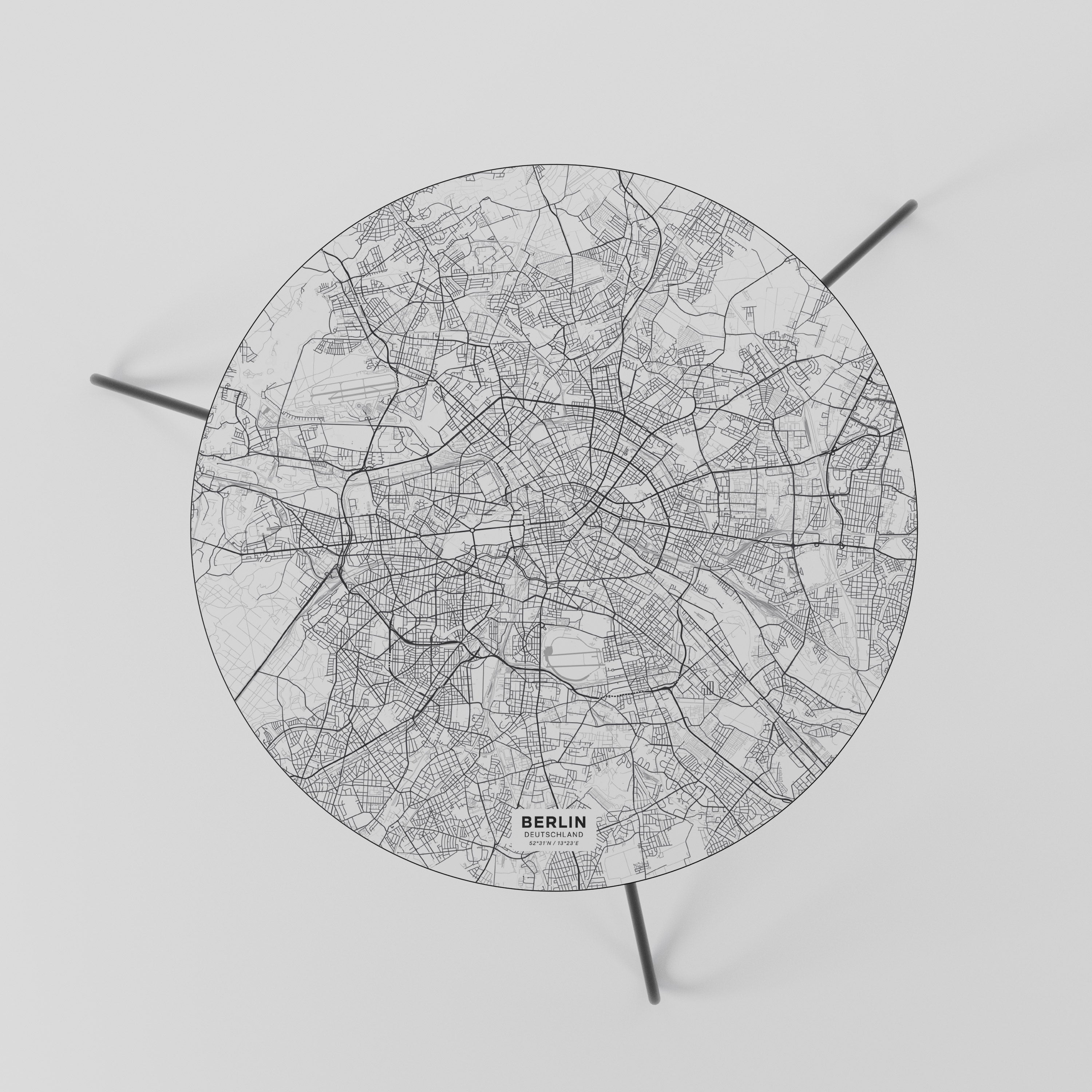 Table basse BERLIN PLAN 60