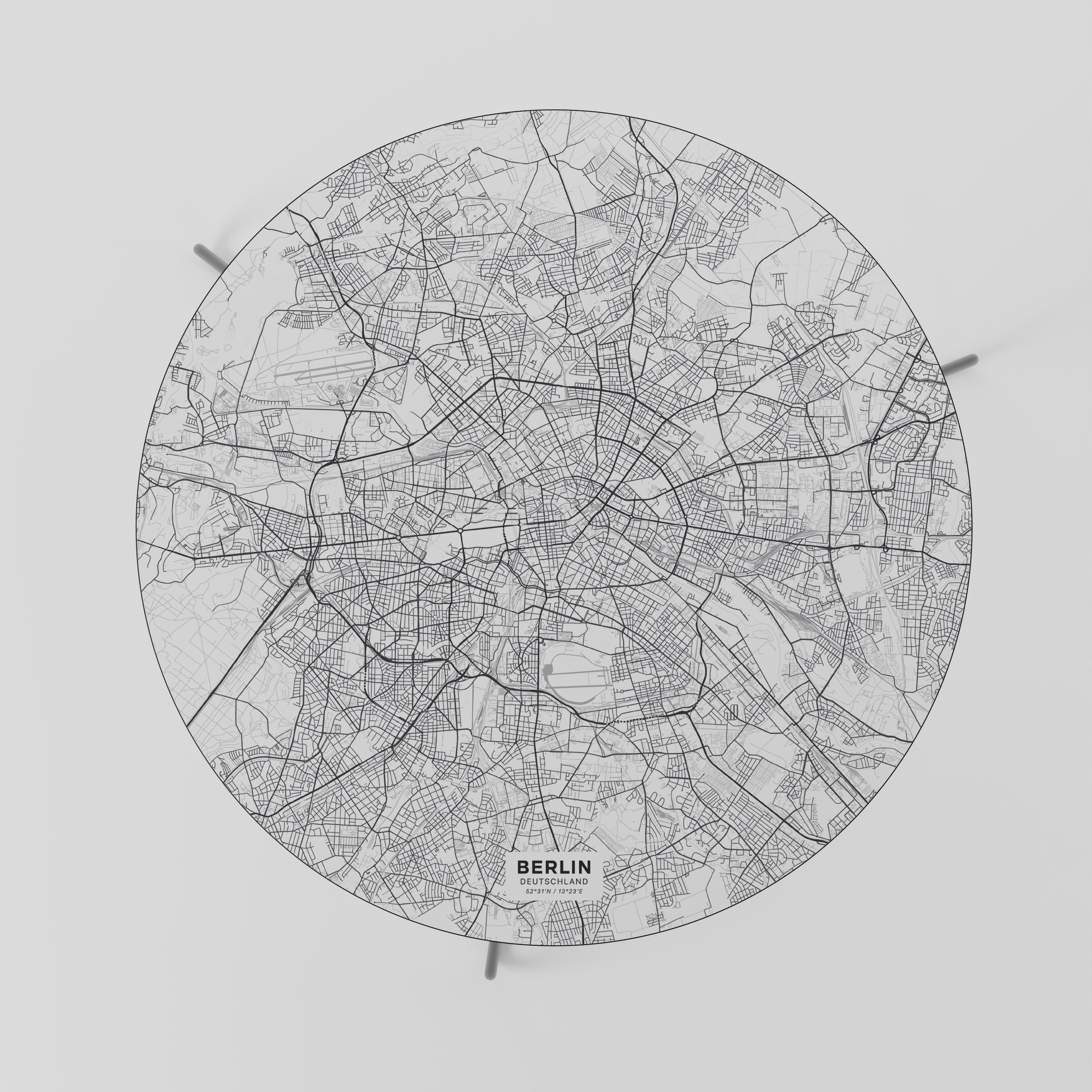 Table basse BERLIN PLAN 69