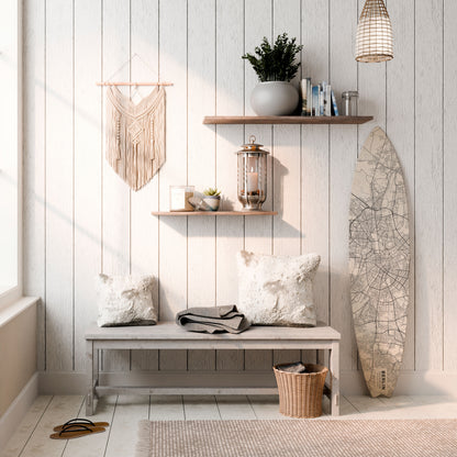 BERLIN PLAN Surfboard Decorative Panel