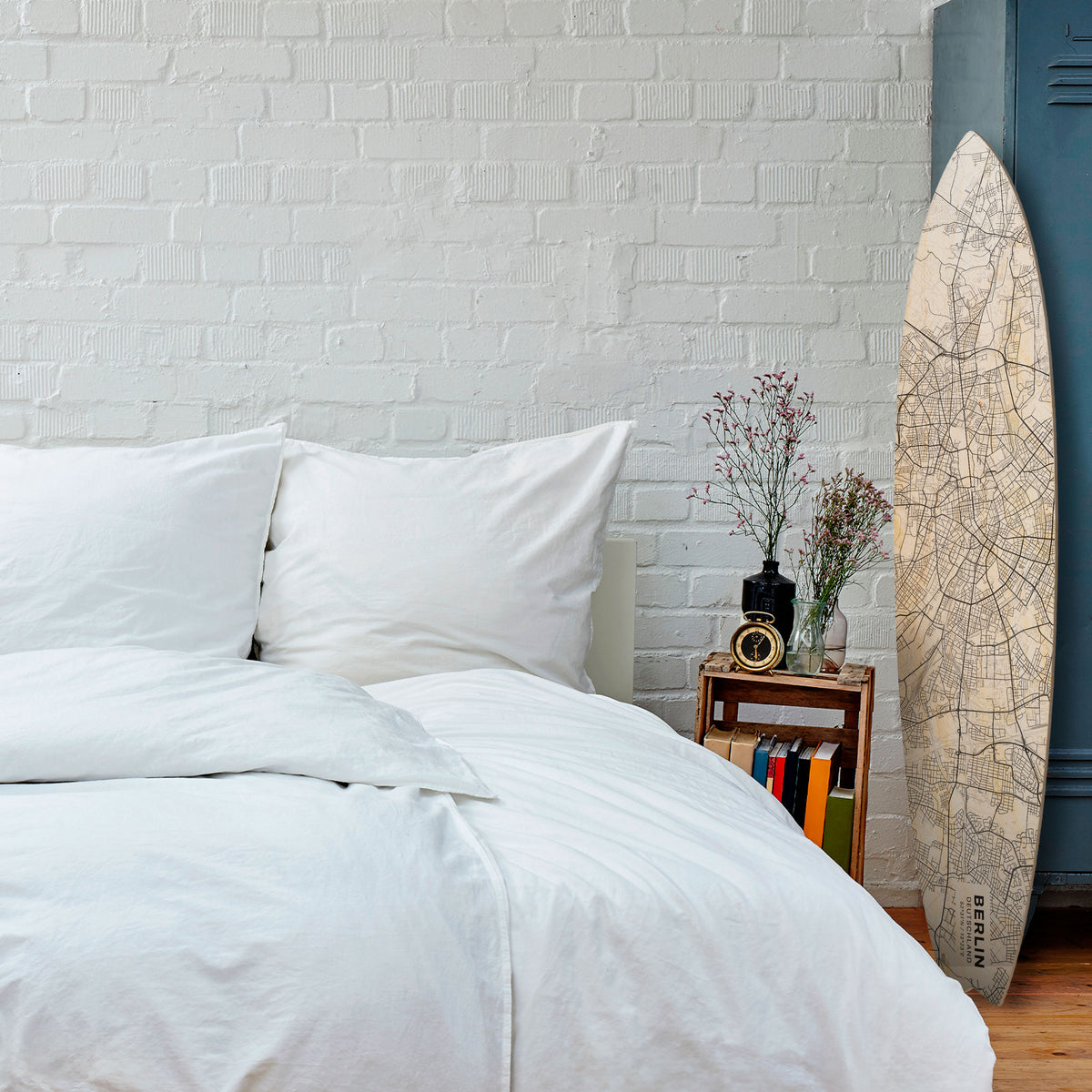 BERLIN PLAN Surfboard Decorative Panel
