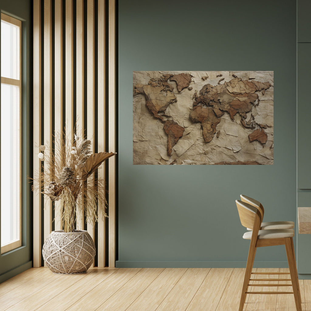 Affiche horizontale autocollante PAPERY PLANET LANDSCAPE