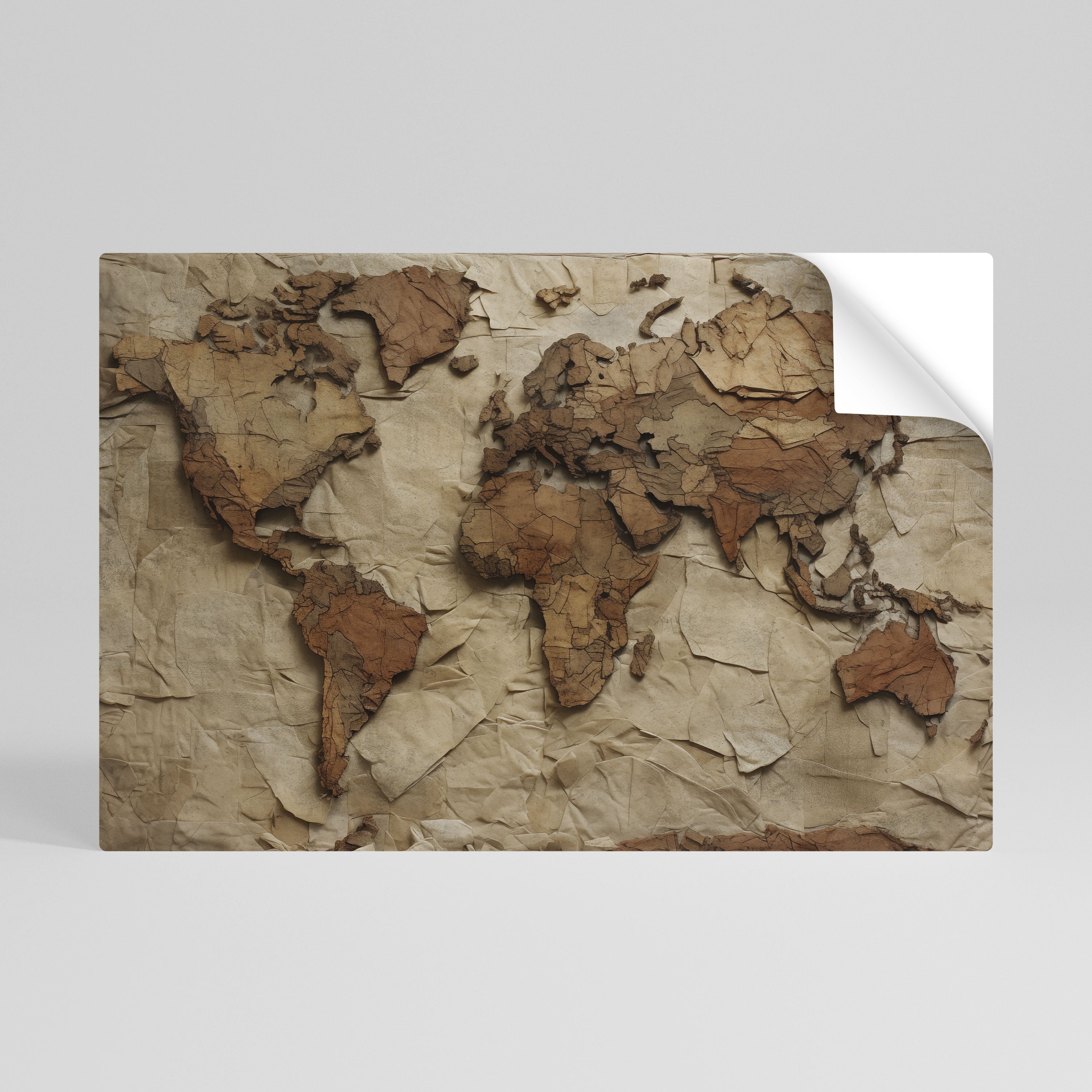 Affiche horizontale autocollante PAPERY PLANET LANDSCAPE