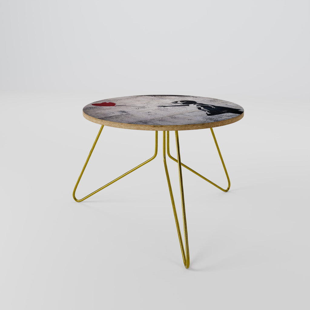 Table basse BALLON GIRL (BANKSY) 60