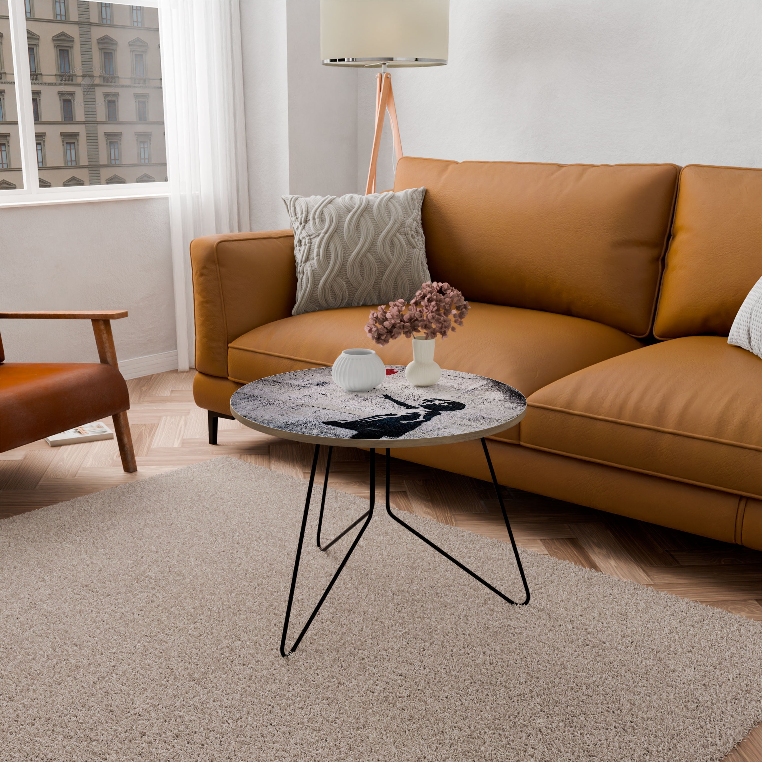 Table basse BALLON GIRL (BANKSY) 69