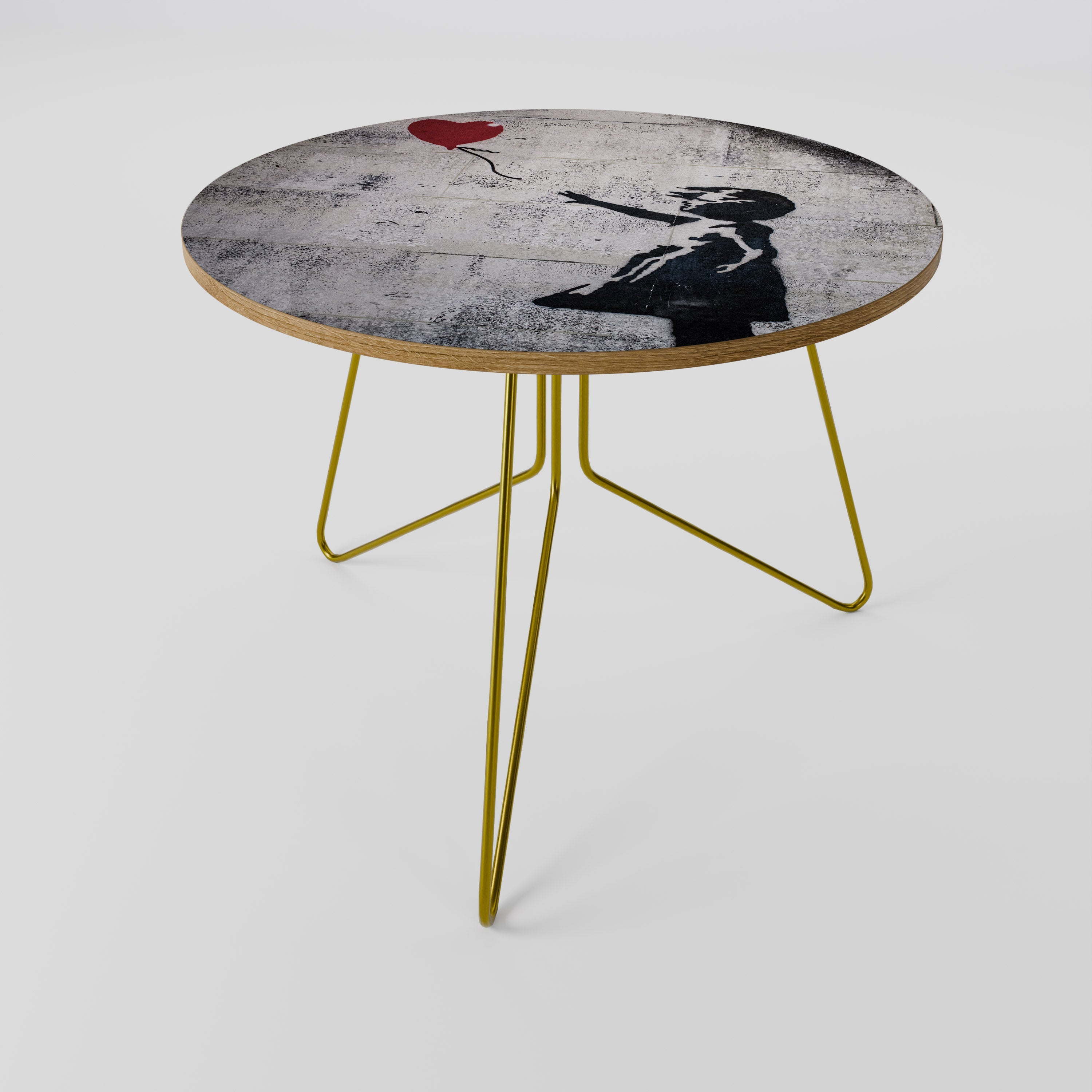 Table basse BALLON GIRL (BANKSY) 69