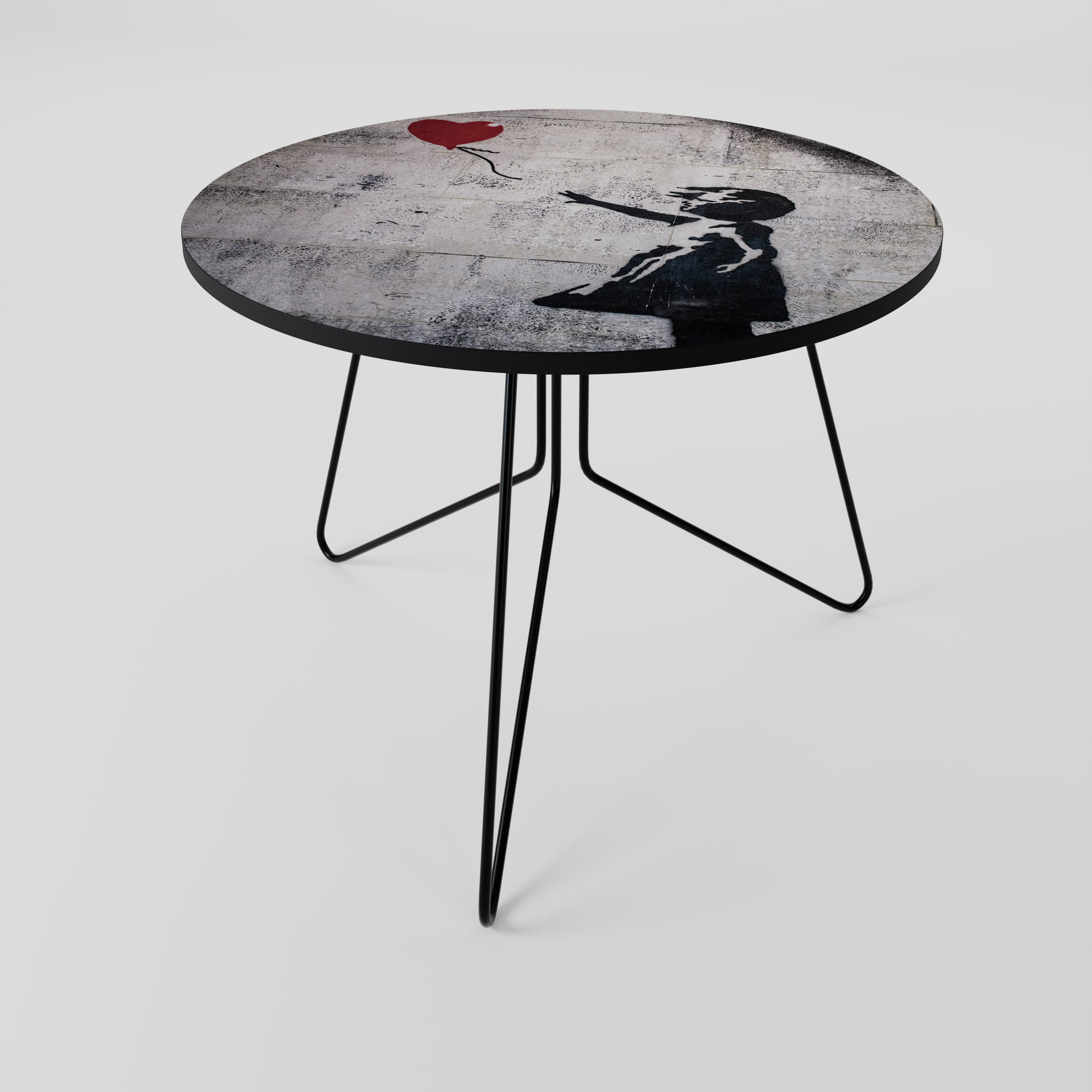 Table basse BALLON GIRL (BANKSY) 69