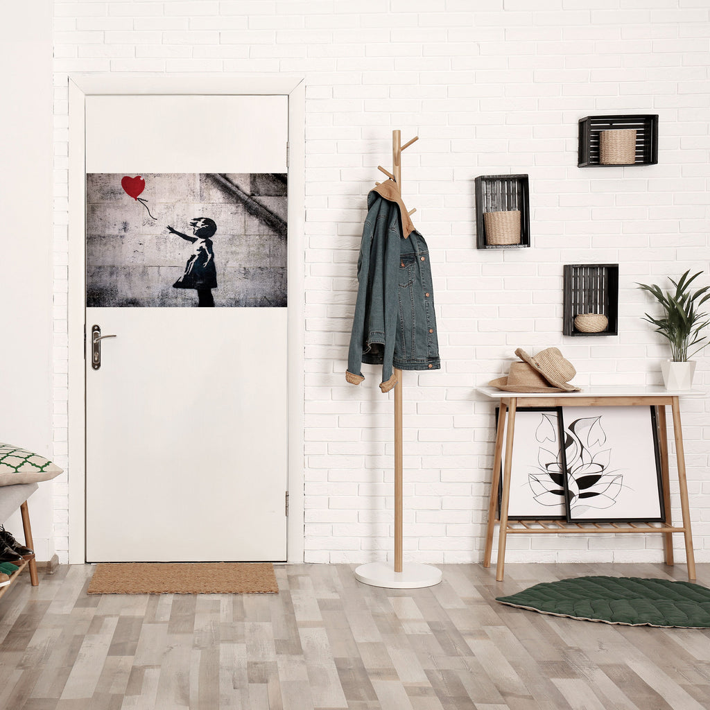 Affiche horizontale autocollante « BALLON GIRL » (BANKSY)