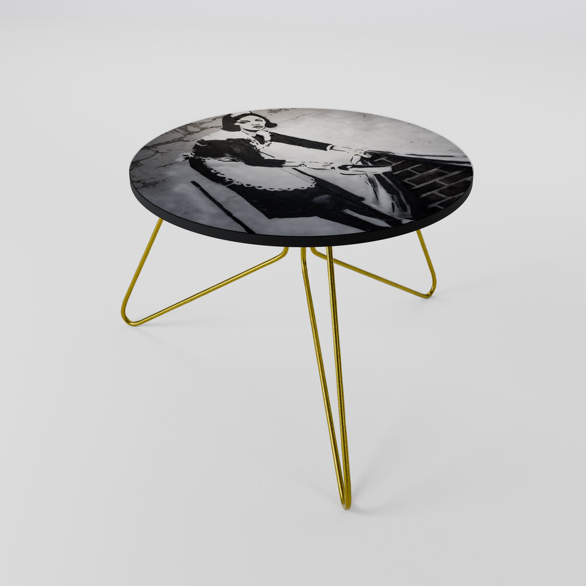 SWEEPING UNDER (BANKSY) Coffee Table