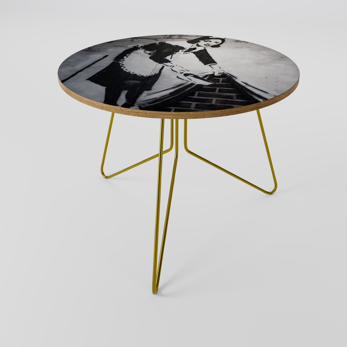 SWEEPING UNDER (BANKSY) Coffee Table