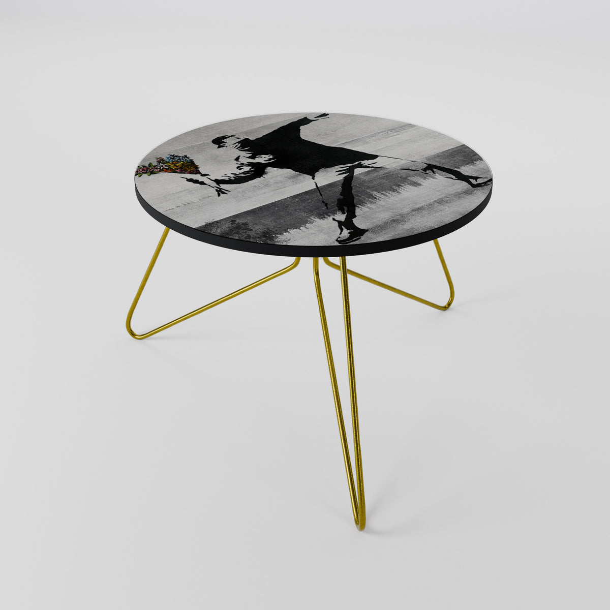 FLOWER BOMBER (BANKSY) Coffee Table