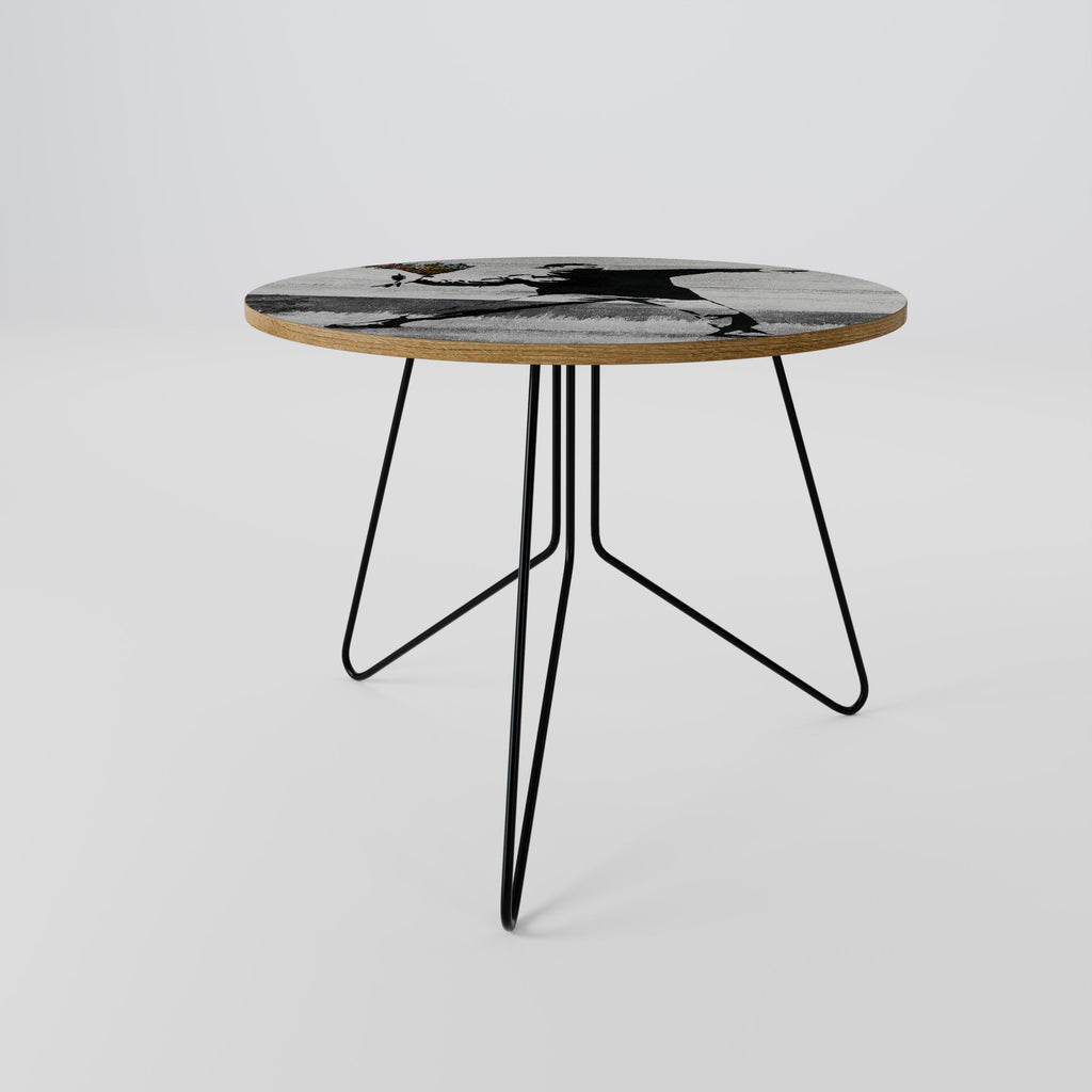Table basse FLOWER BOMBER (BANKSY) 69
